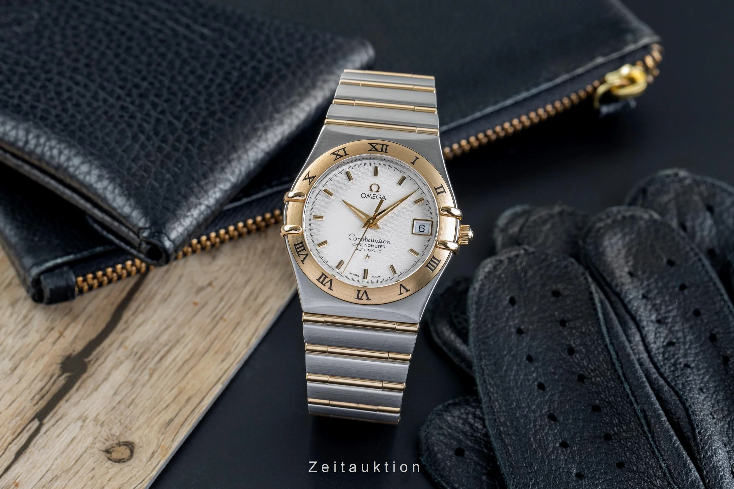 Omega Constellation steel / gold automatic men's watch 1202.30.00 LP: 7000EUR  [2503544] - Image 4