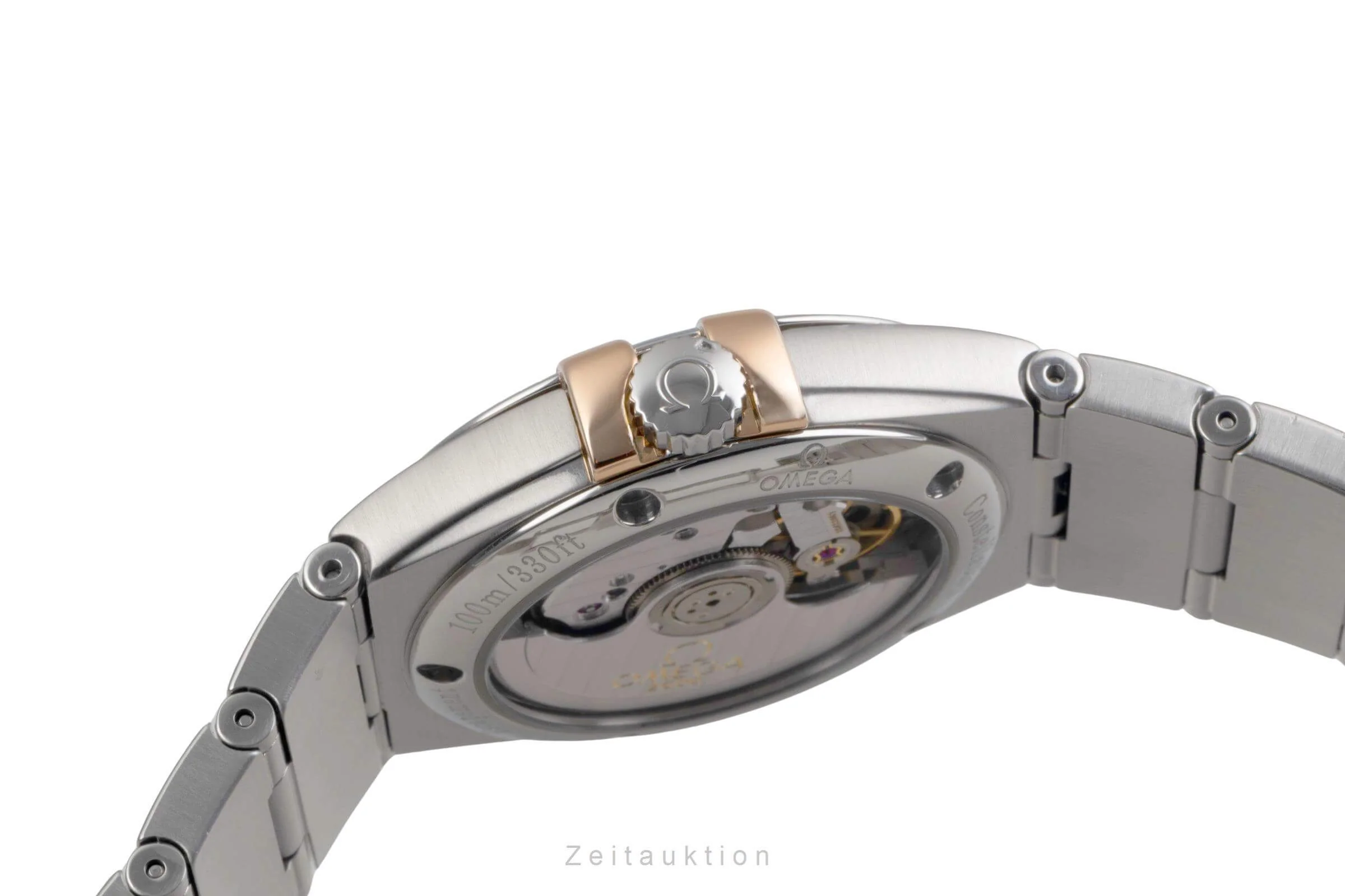 Omega Constellation steel / gold automatic men's watch 123.20.35.20.02.003  [2500439] - Image 11