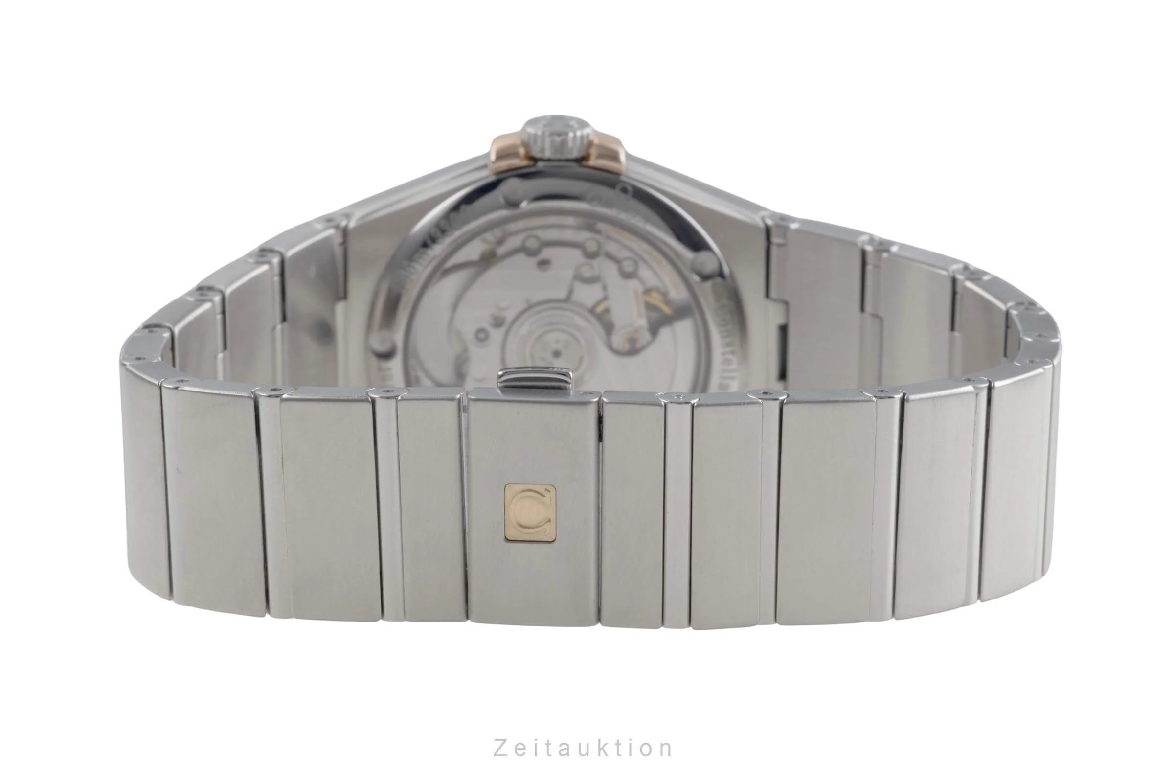 Omega Constellation steel / gold automatic men's watch 123.20.35.20.02.003  [2500439] - Image 12