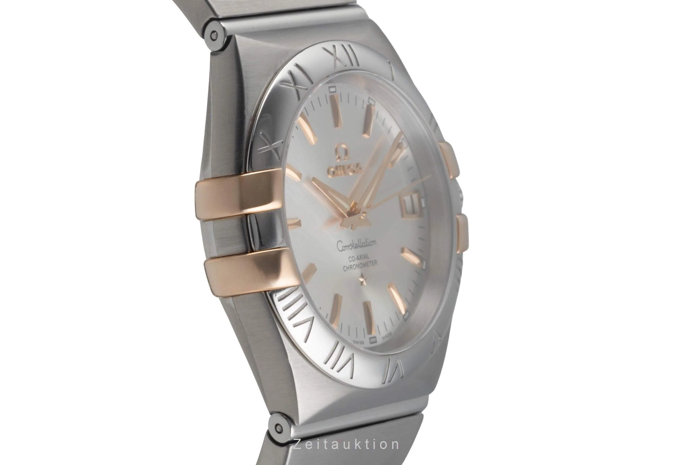 Omega Constellation steel / gold automatic men's watch 123.20.35.20.02.003  [2500439] - Image 8