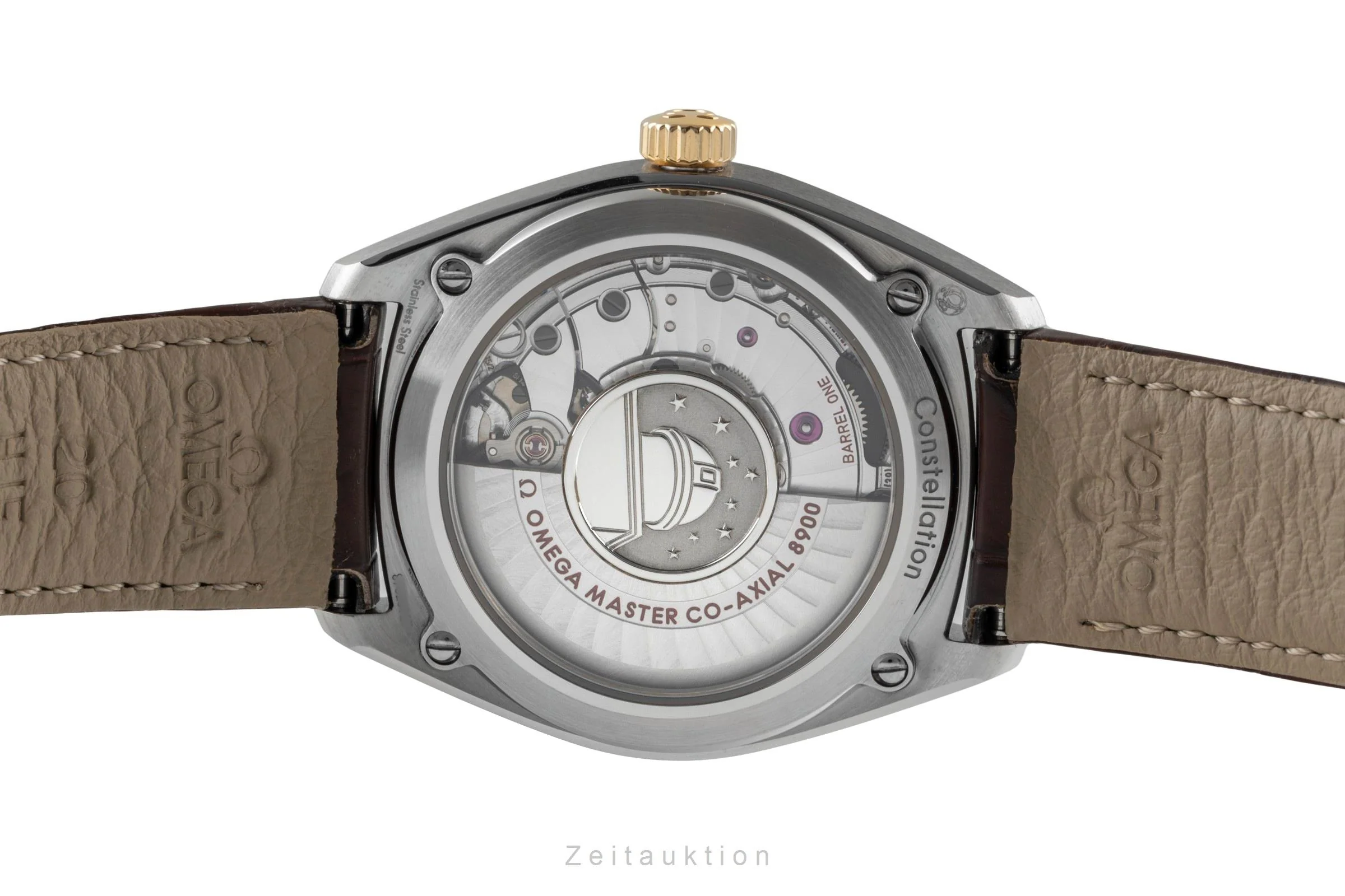 Omega Constellation steel / gold automatic men's watch 130.23.39.21.02.001  [2507554] - Image 12