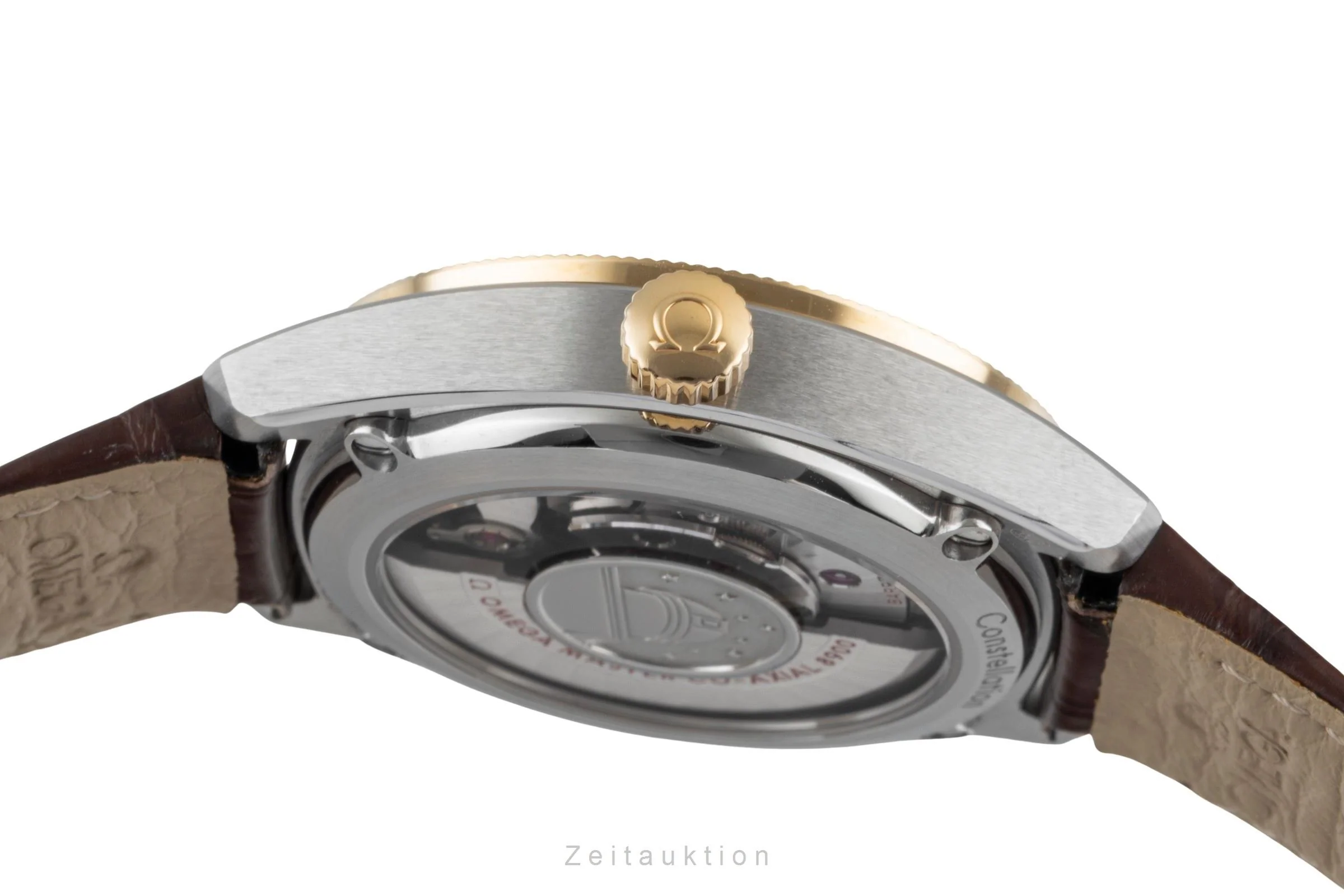 Omega Constellation steel / gold automatic men's watch 130.23.39.21.02.001  [2507554] - Image 13