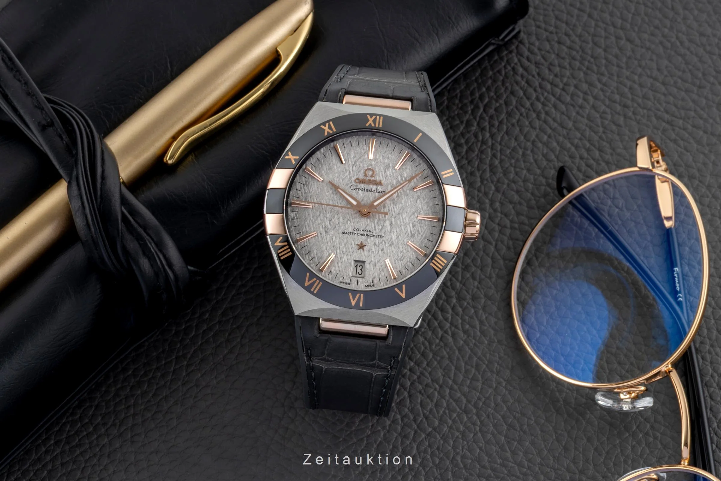 Omega Constellation steel / gold automatic men's watch 131.23.41.21.06.001 LP: 10900EUR  [2600734] - Image 4