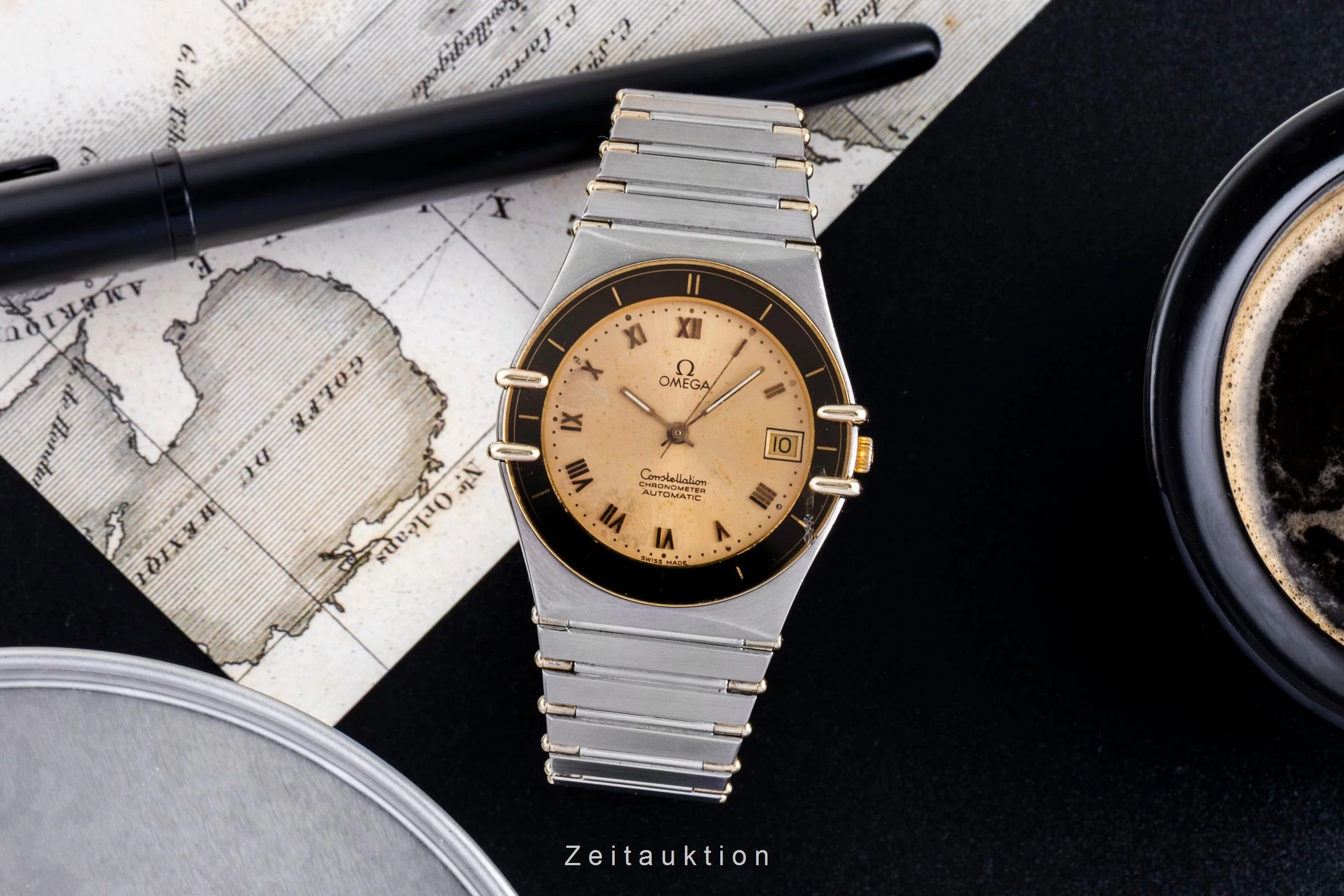 Omega Constellation steel / gold automatic men's watch 168.0068, 368.0865  [2504884] - Image 4