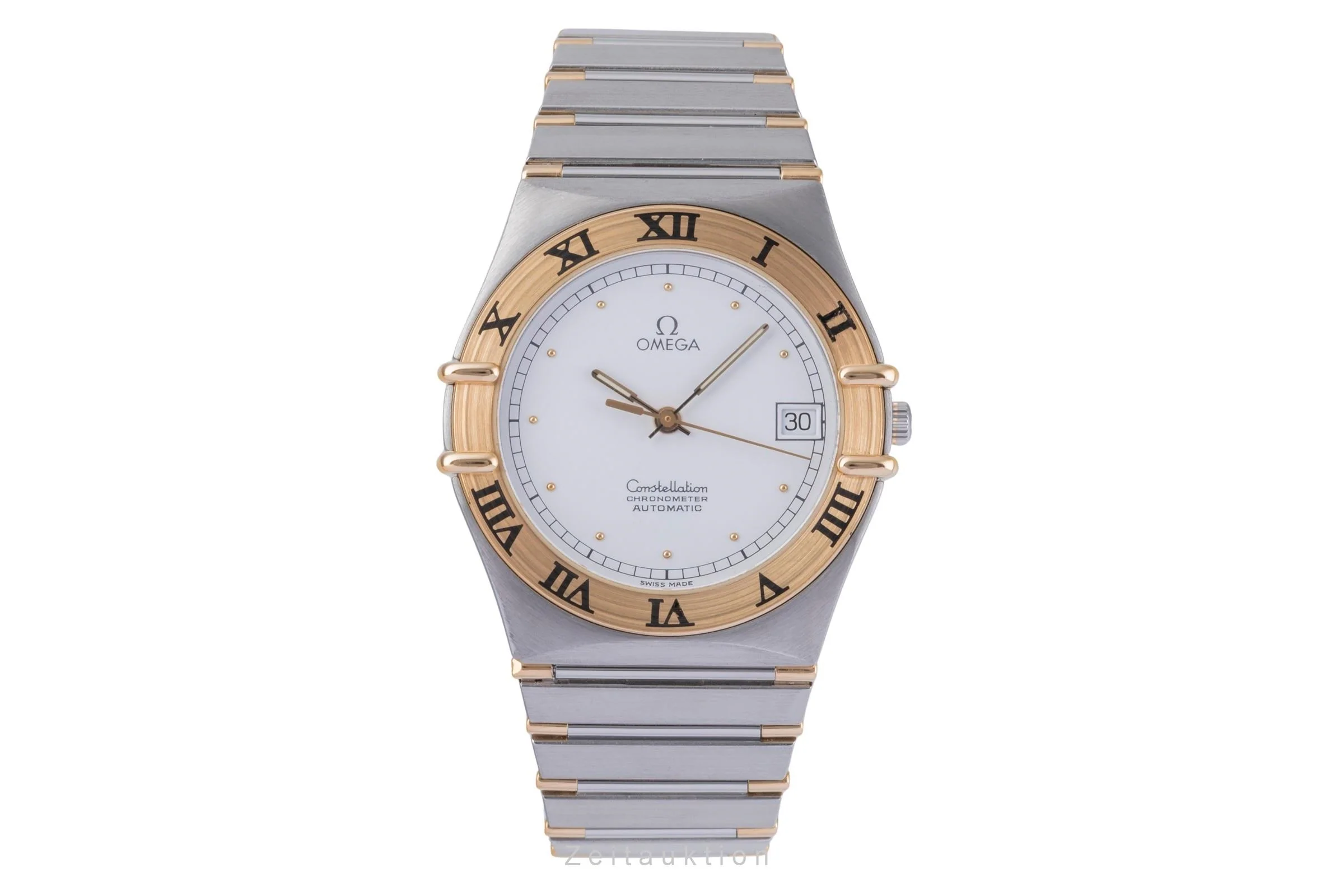 Omega Constellation steel / gold automatic men's watch 368.1075.2  [2503803] - Image 5