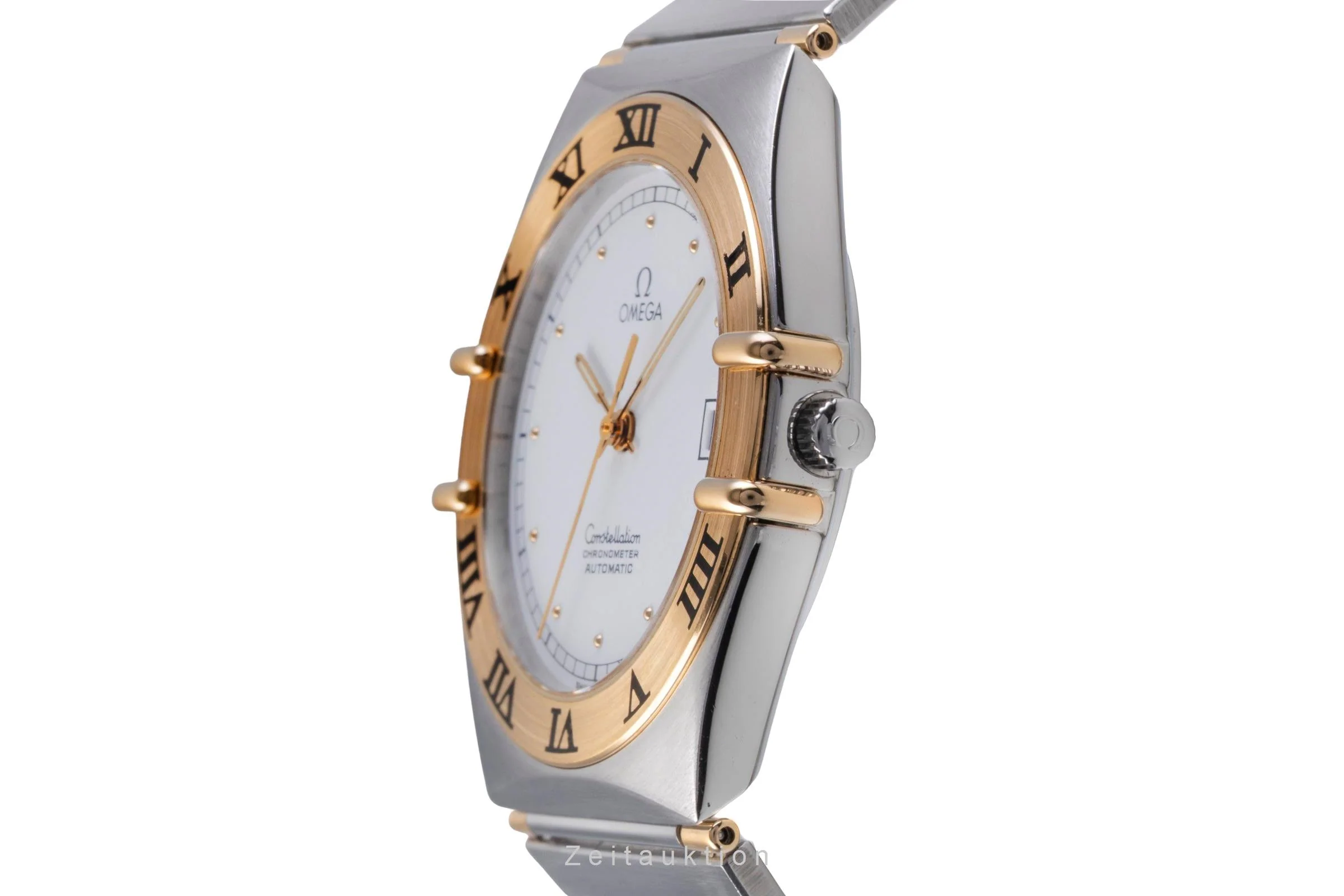 Omega Constellation steel / gold automatic men's watch 368.1075.2  [2503803] - Image 7