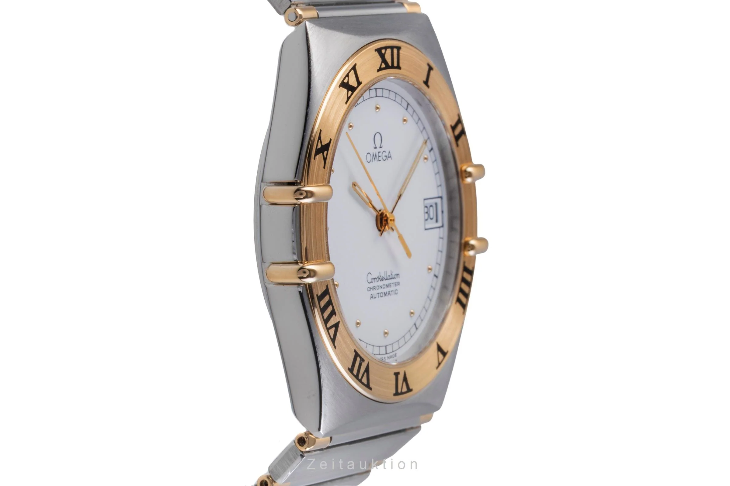 Omega Constellation steel / gold automatic men's watch 368.1075.2  [2503803] - Image 8