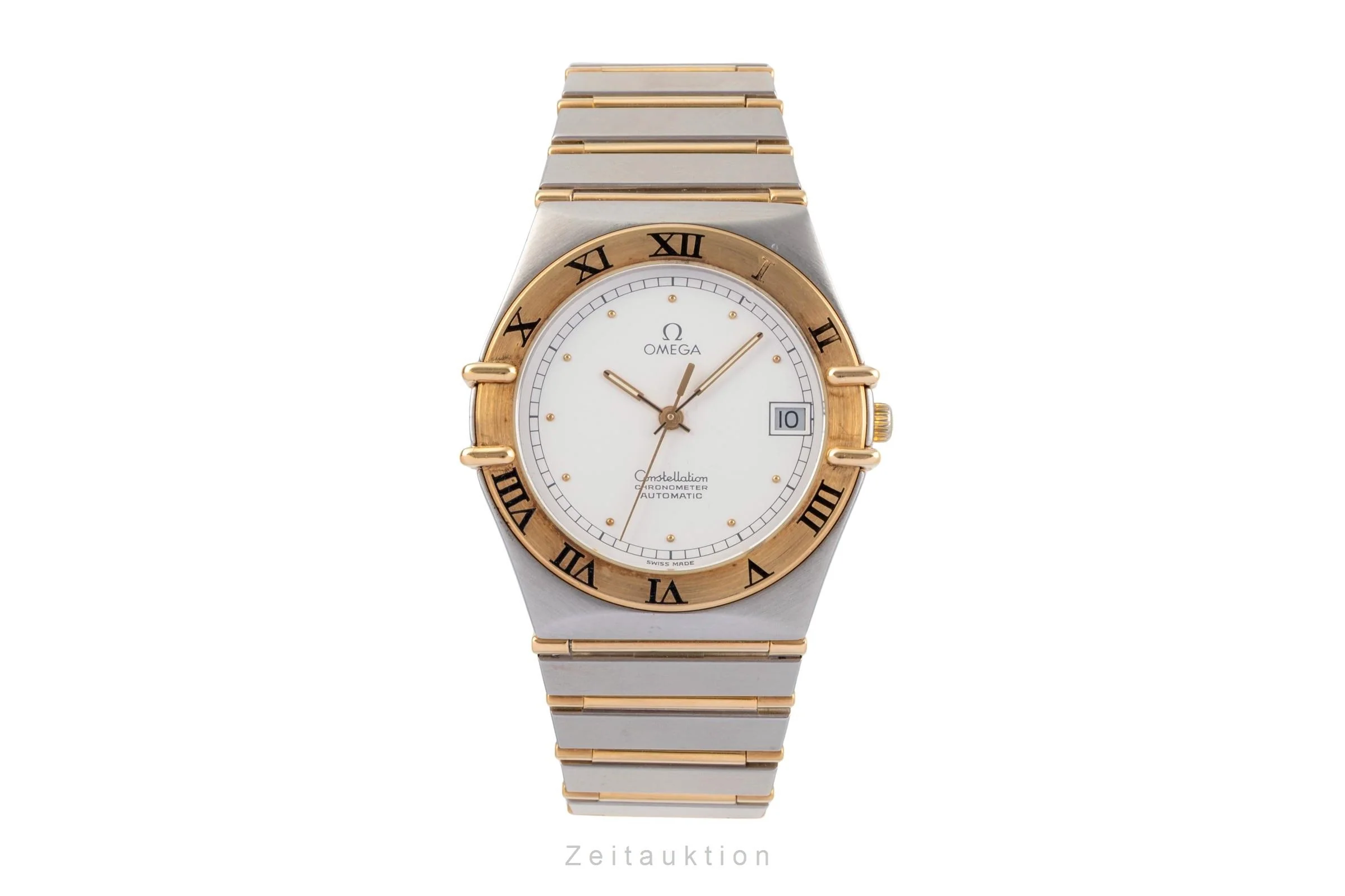 Omega Constellation steel / gold automatic men's watch 368.1075  [2502436] - Image 5