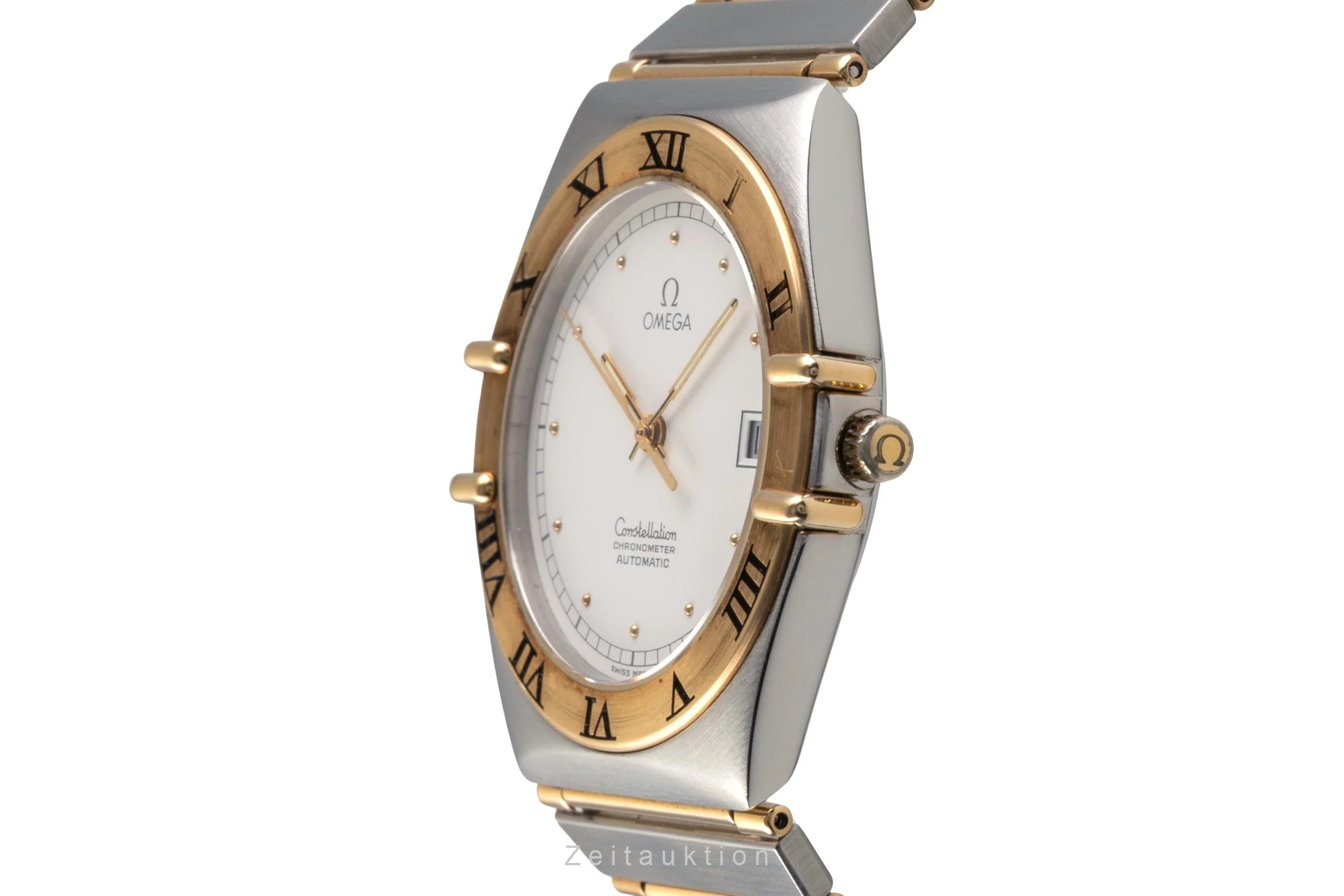 Omega Constellation steel / gold automatic men's watch 368.1075  [2502436] - Image 7