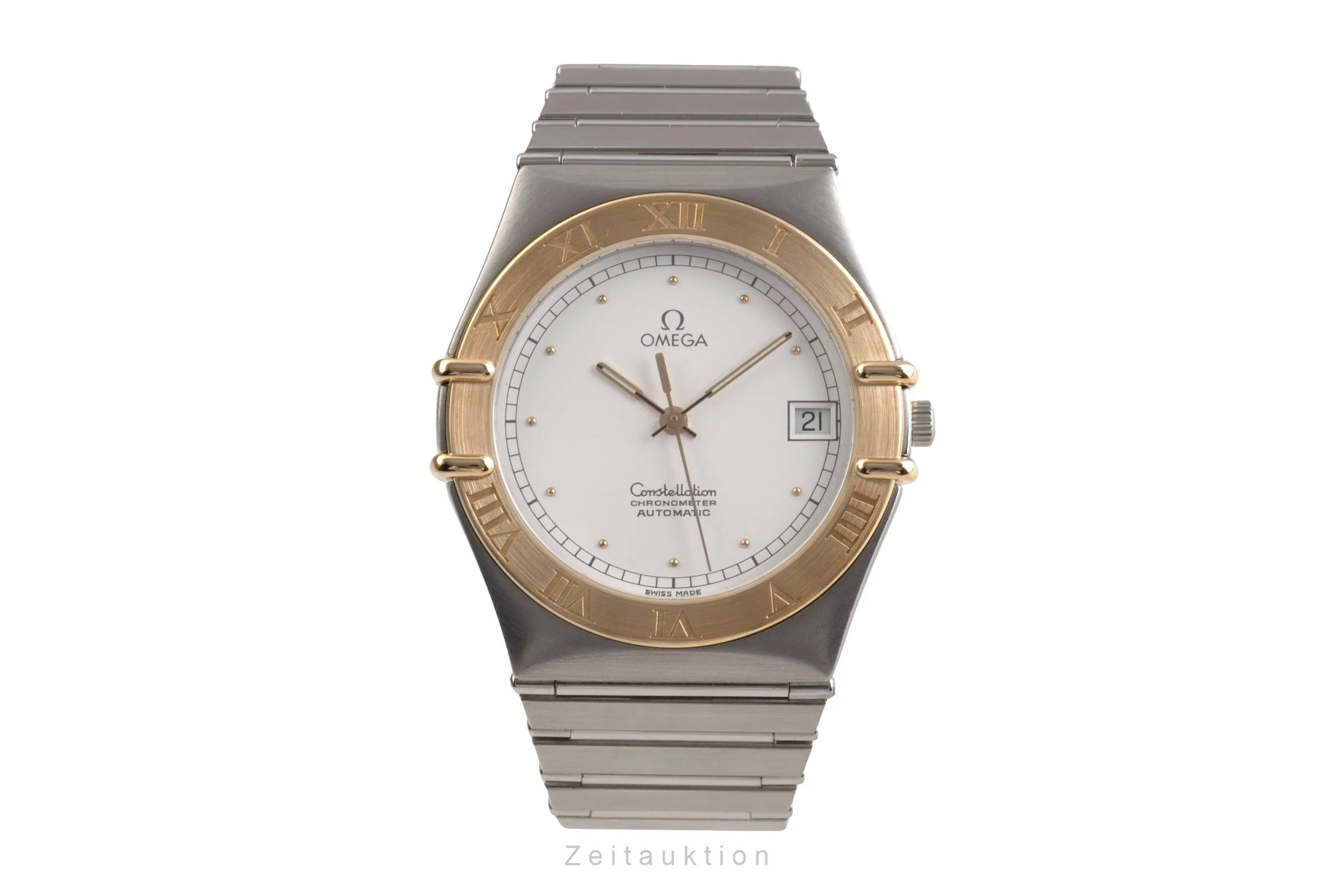 Omega Constellation steel / gold automatic men's watch 368.1075  [2503559] - Image 5