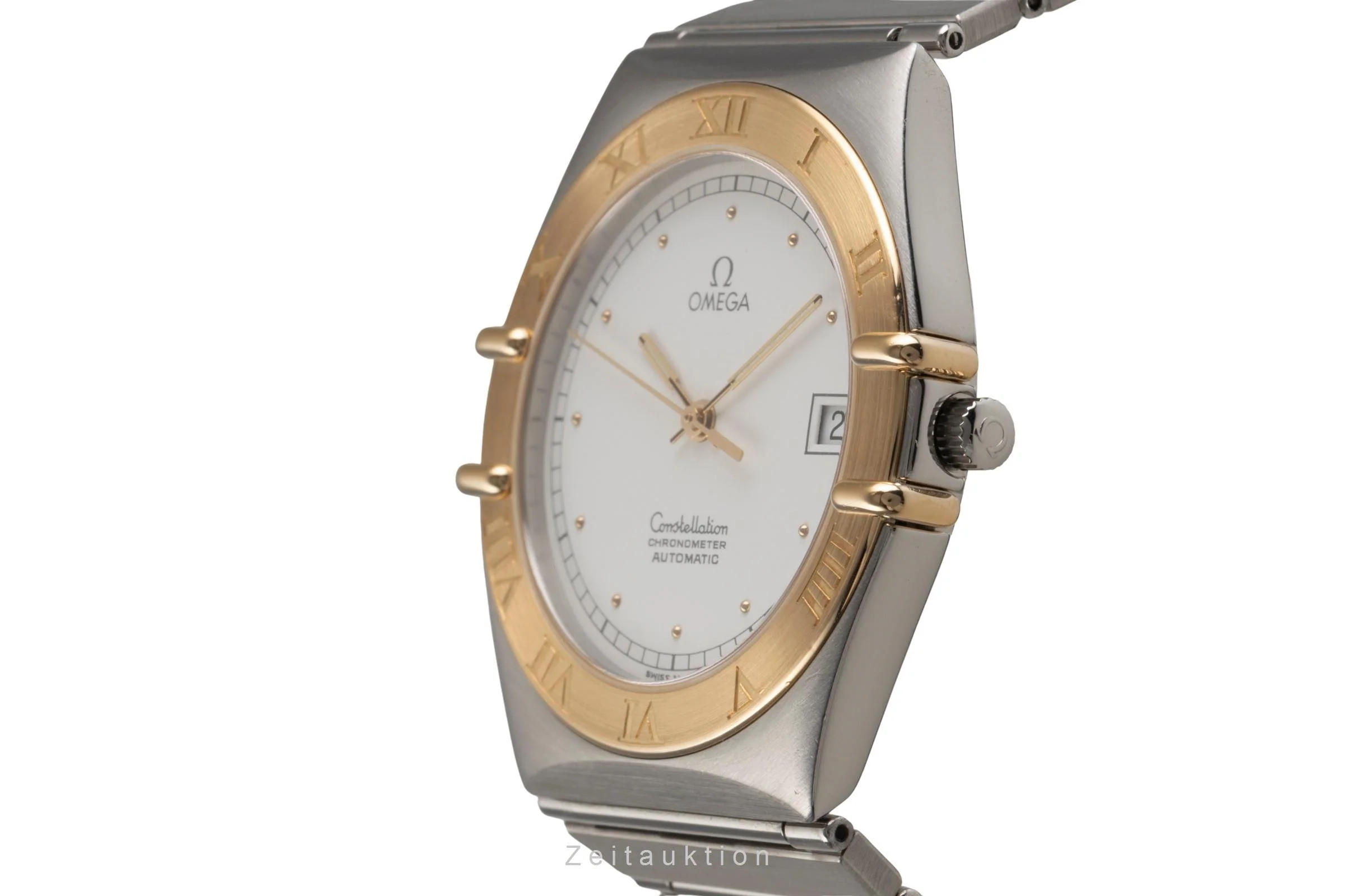Omega Constellation steel / gold automatic men's watch 368.1075  [2503559] - Image 7