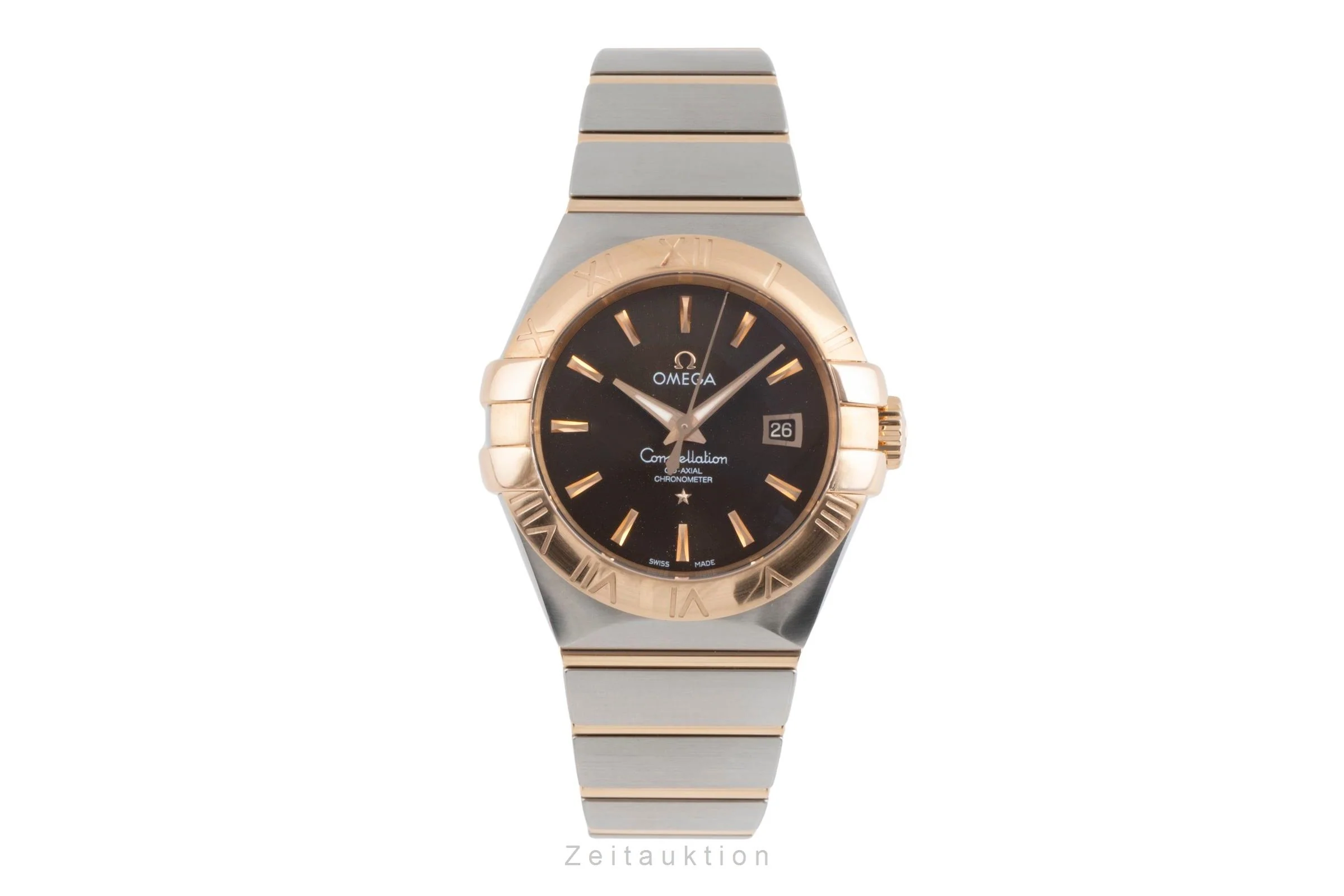 Omega Constellation steel / gold automatic women's watch 123.20.31.20.13.001  [2504025] - Image 5