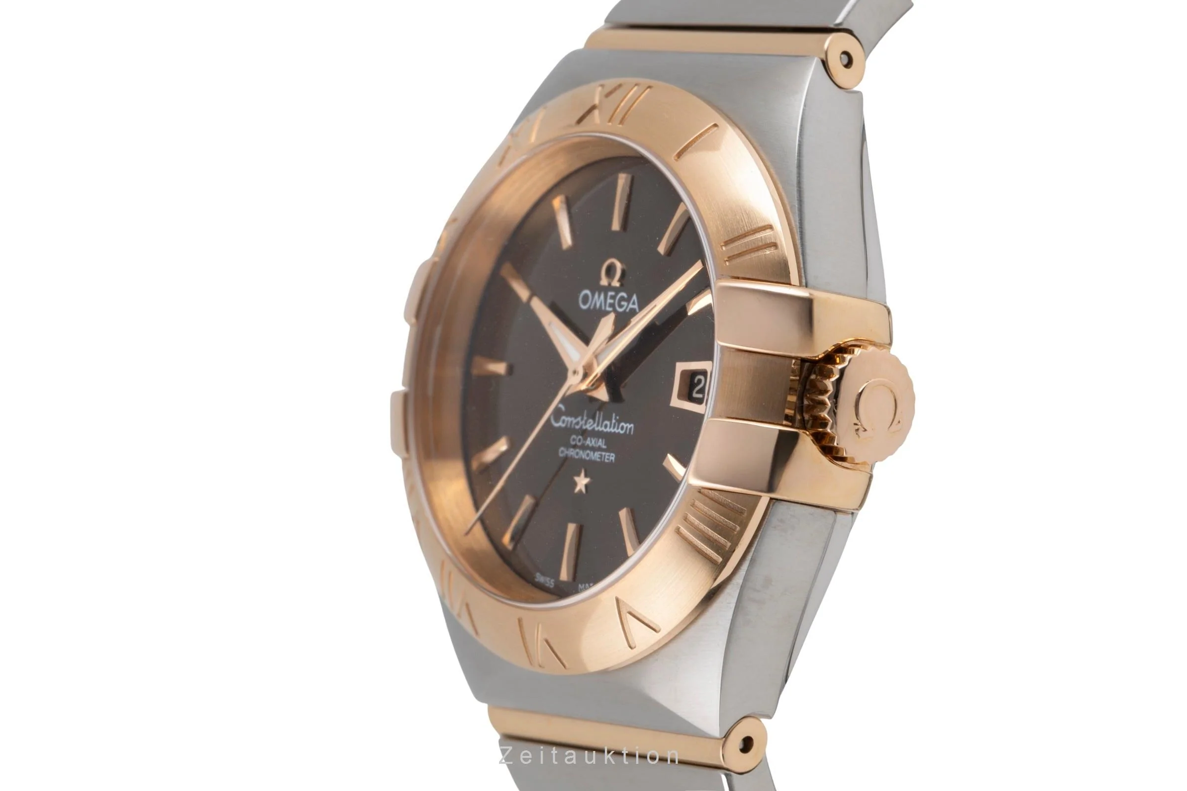 Omega Constellation steel / gold automatic women's watch 123.20.31.20.13.001  [2504025] - Image 7