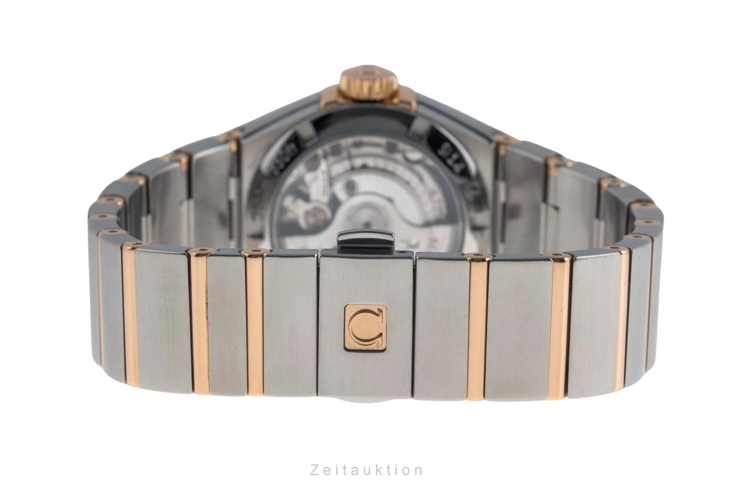 Omega Constellation steel / gold automatic women's watch 123.25.27.20.55.004  [2502219] - Image 13