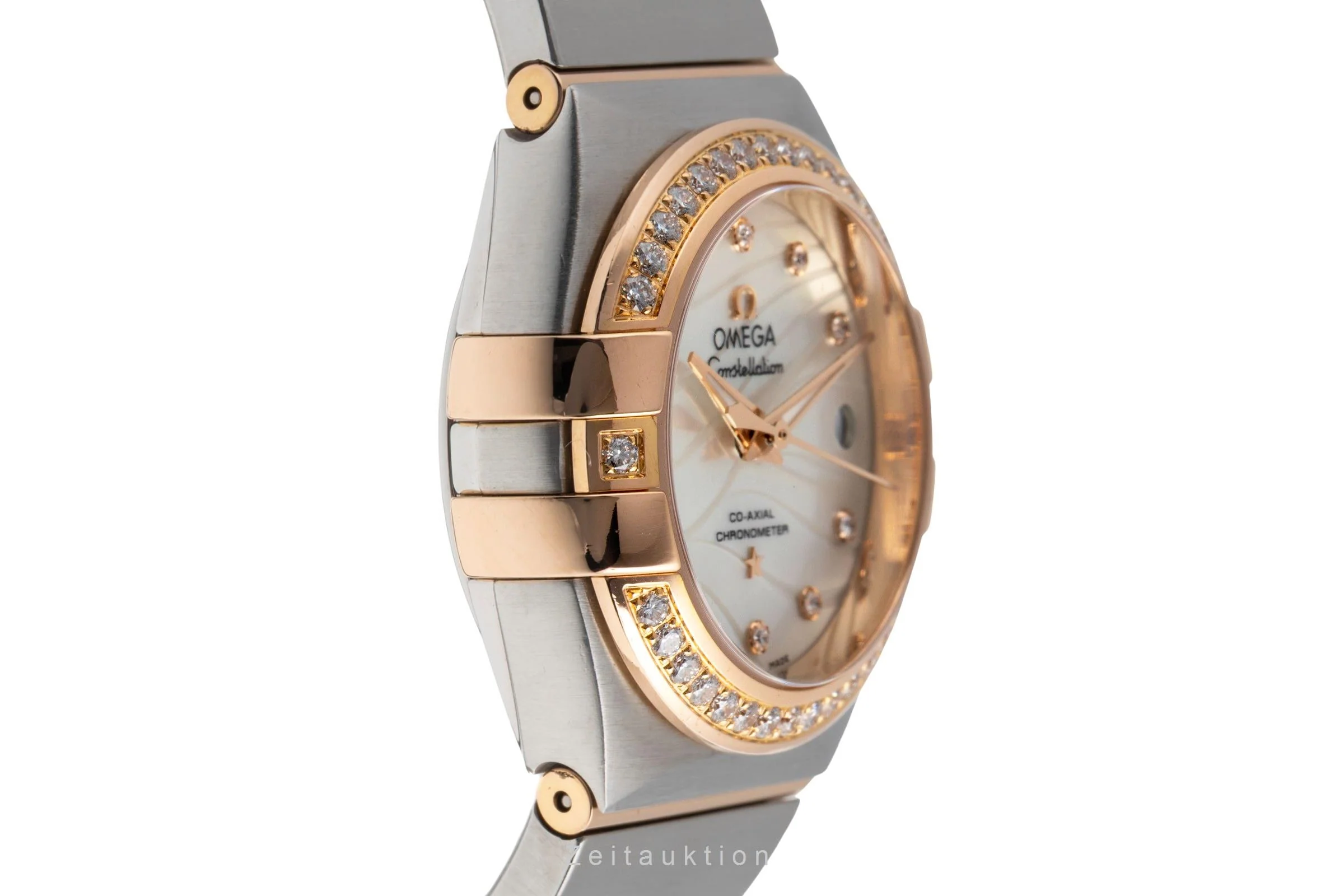 Omega Constellation steel / gold automatic women's watch 123.25.27.20.55.004  [2502219] - Image 8