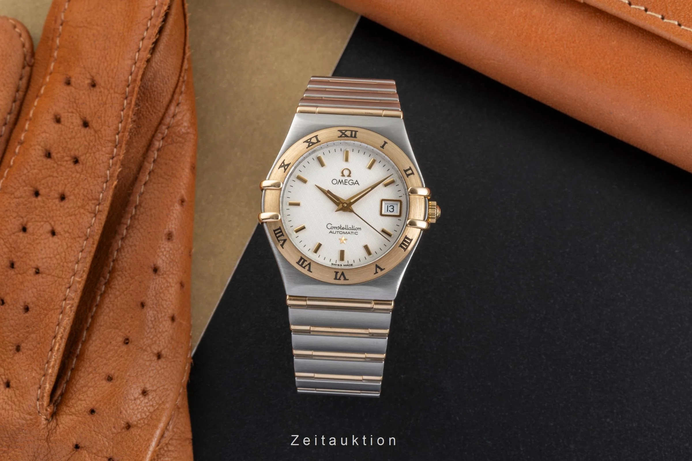 Omega Constellation steel / gold automatic women's watch 1292.30.00 LP: 10600EUR  [2504923] - Image 4