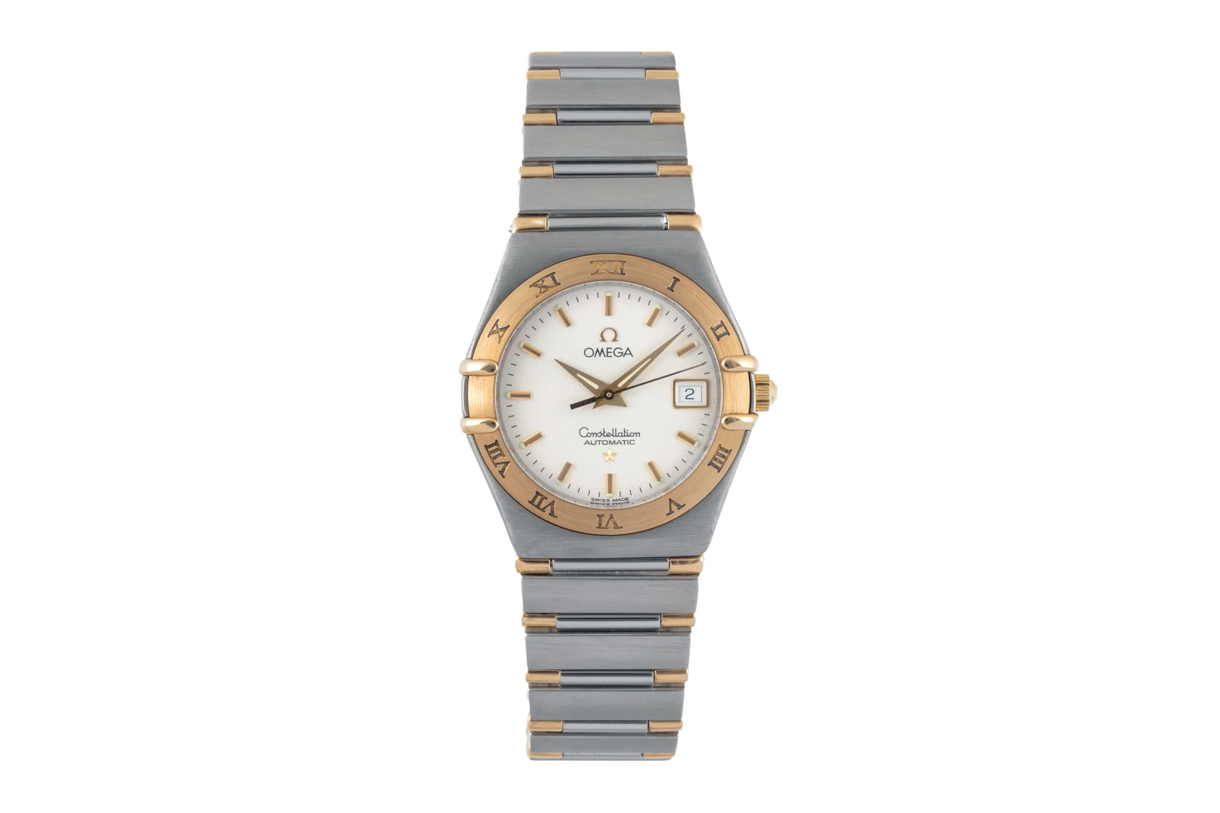 Omega Constellation steel / gold automatic women's watch 1392.30.00, 766.1201  [2400251] - Image 4