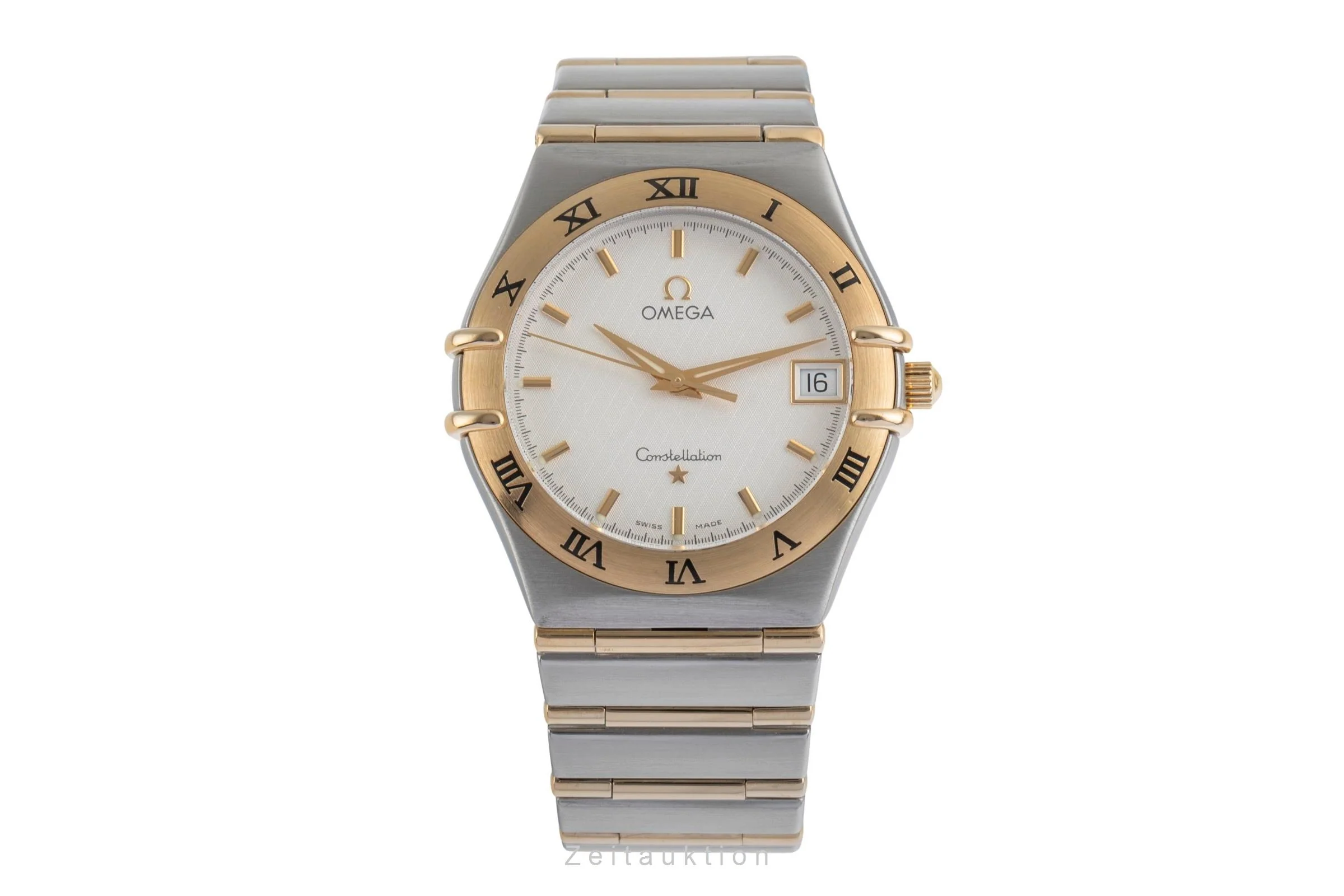 Omega Constellation steel / gold quartz men's watch 1212.30.00  [2504489] - Image 5