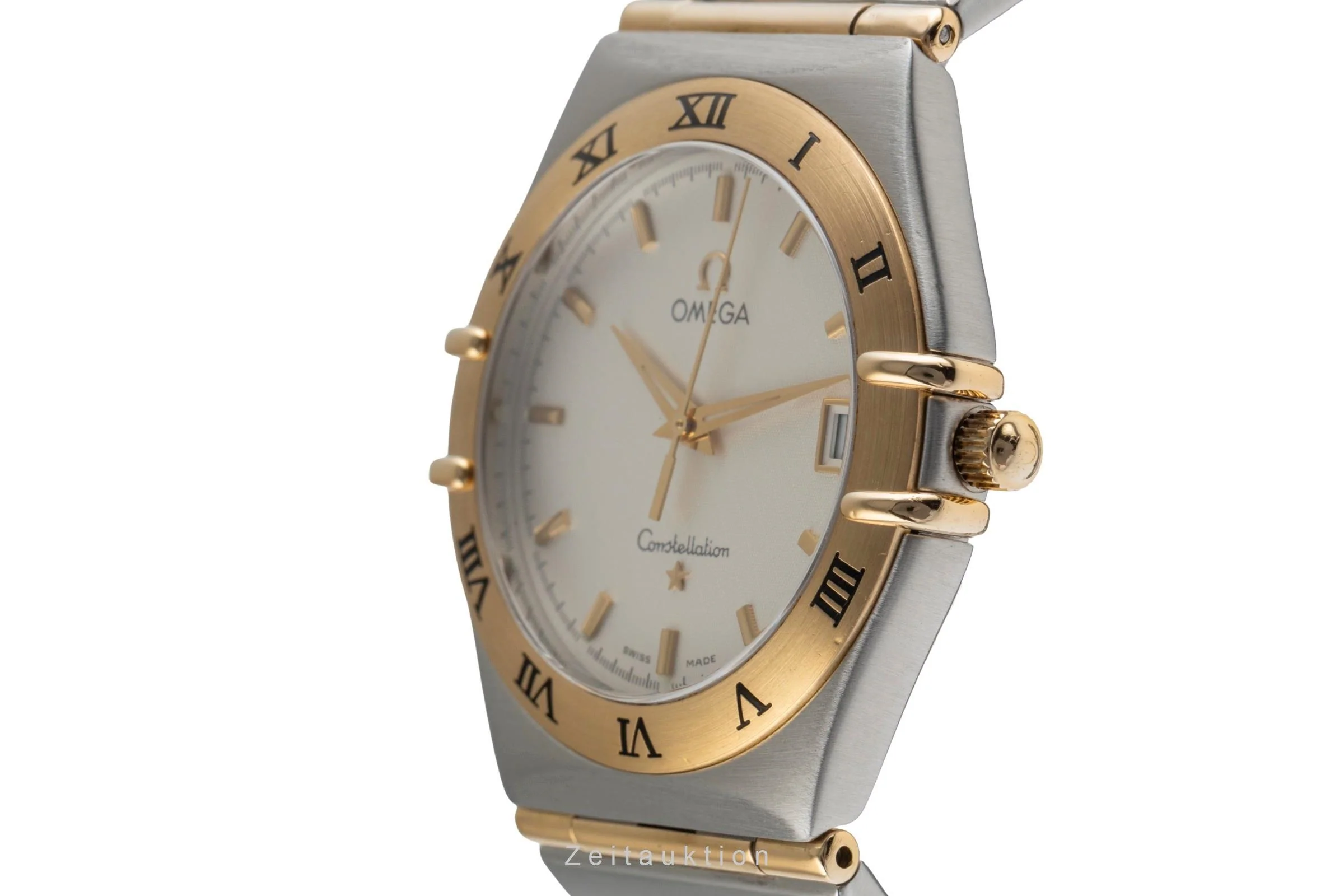 Omega Constellation steel / gold quartz men's watch 1212.30.00  [2504489] - Image 7