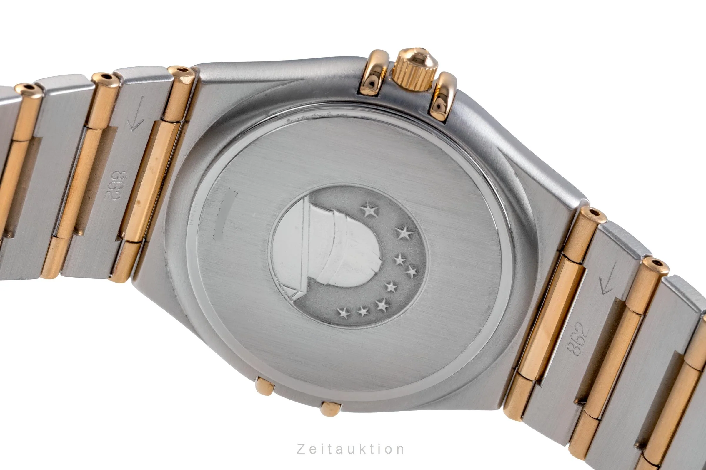 Omega Constellation steel / gold quartz men's watch 1212.30.00  [2504699] - Image 11