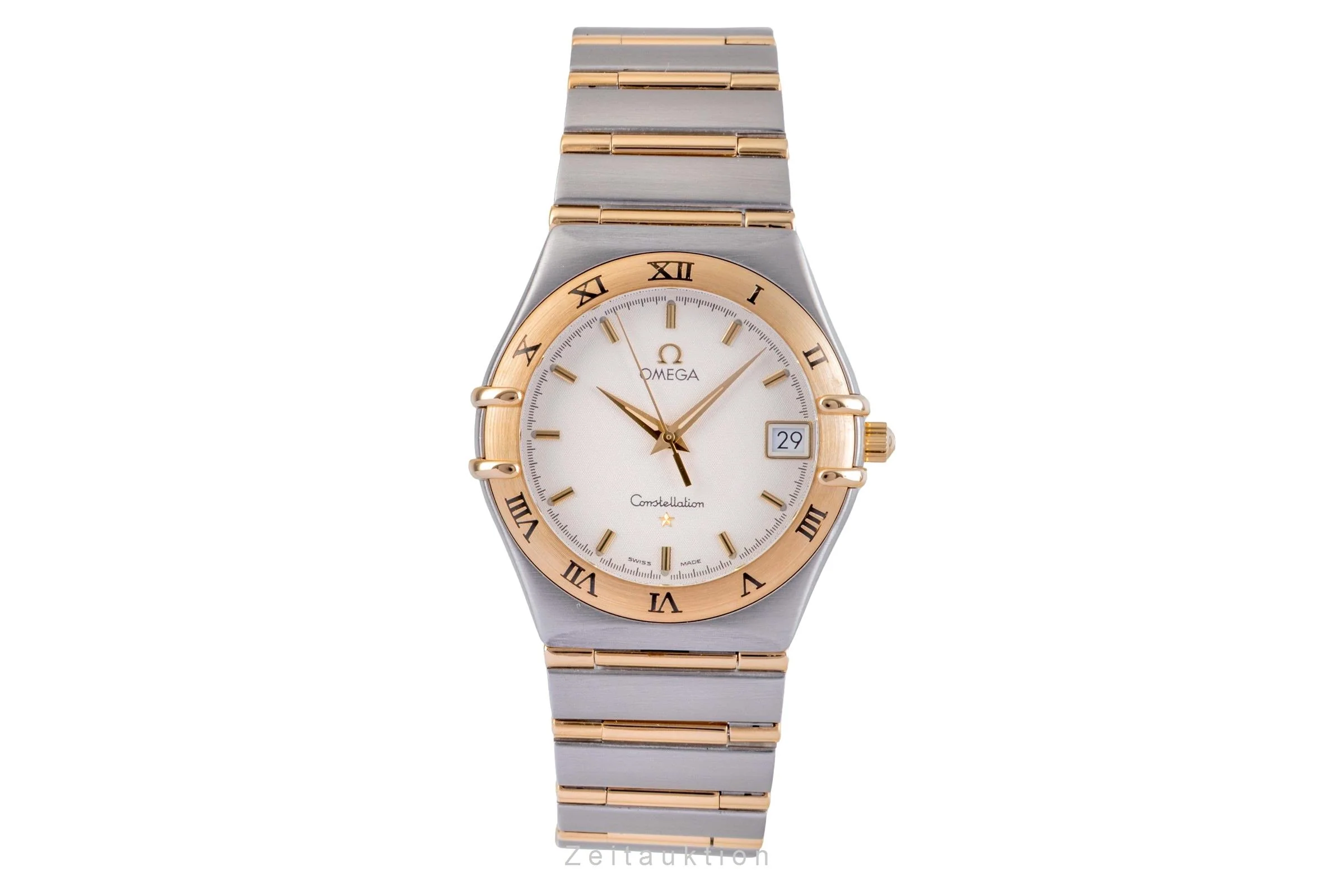 Omega Constellation steel / gold quartz men's watch 1212.30.00  [2504699] - Image 5