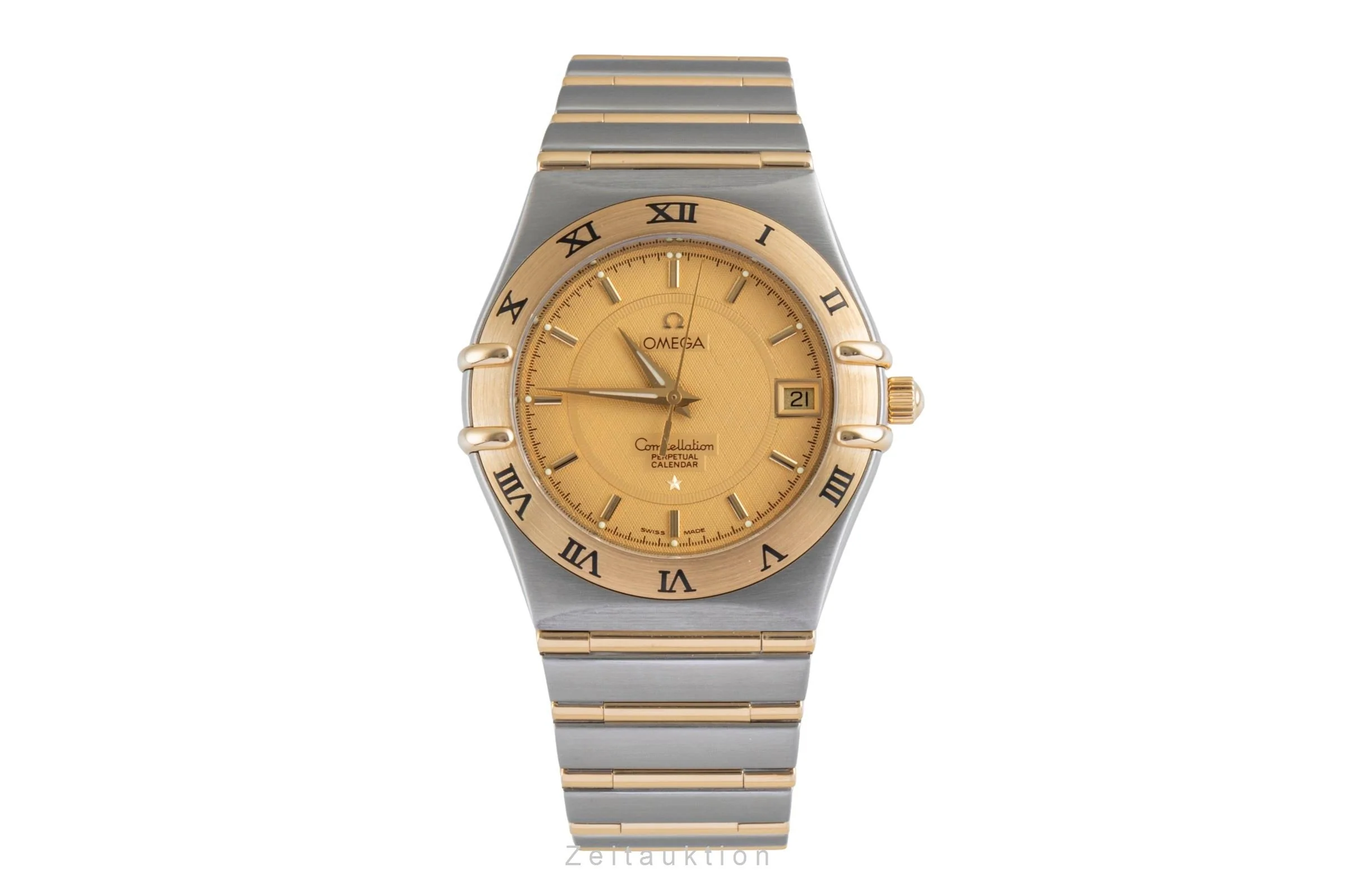 Omega Constellation steel / gold quartz men's watch 1252.10.00  396.1202  [2505845] - Image 5