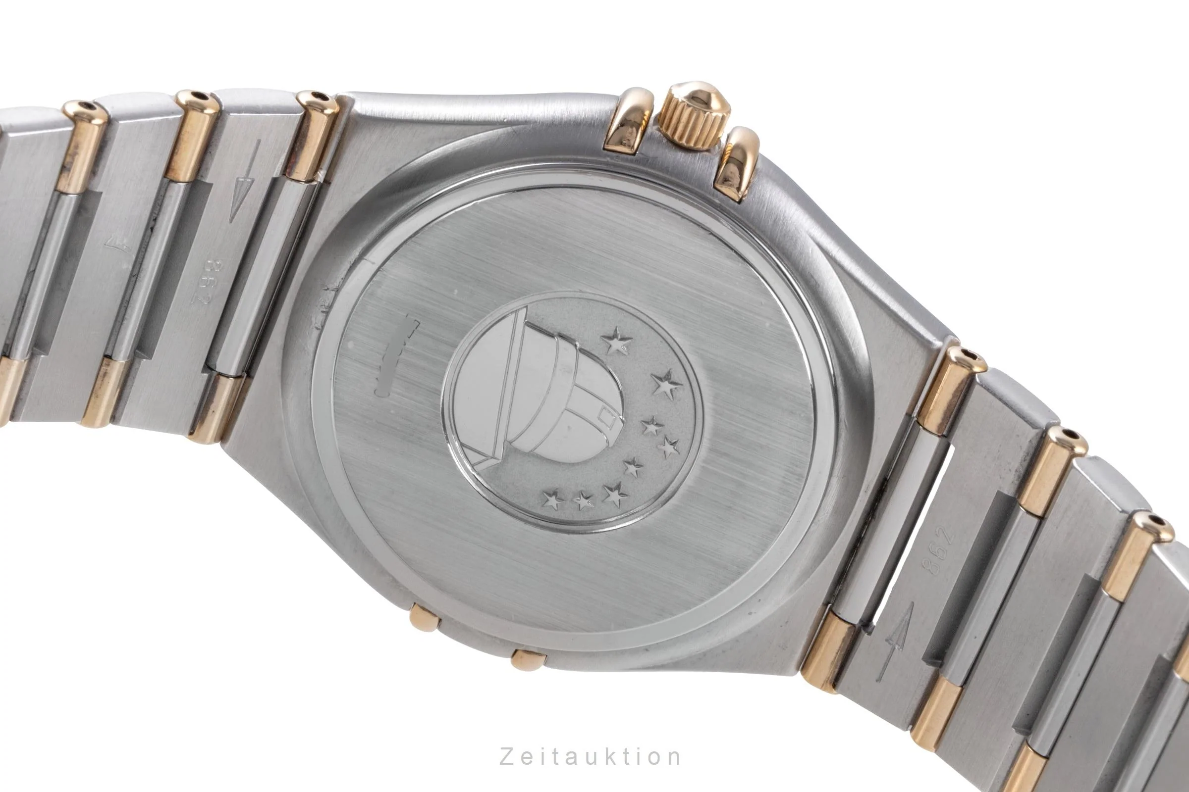 Omega Constellation steel / gold quartz men's watch 1312.30.00  [2504492] - Image 12