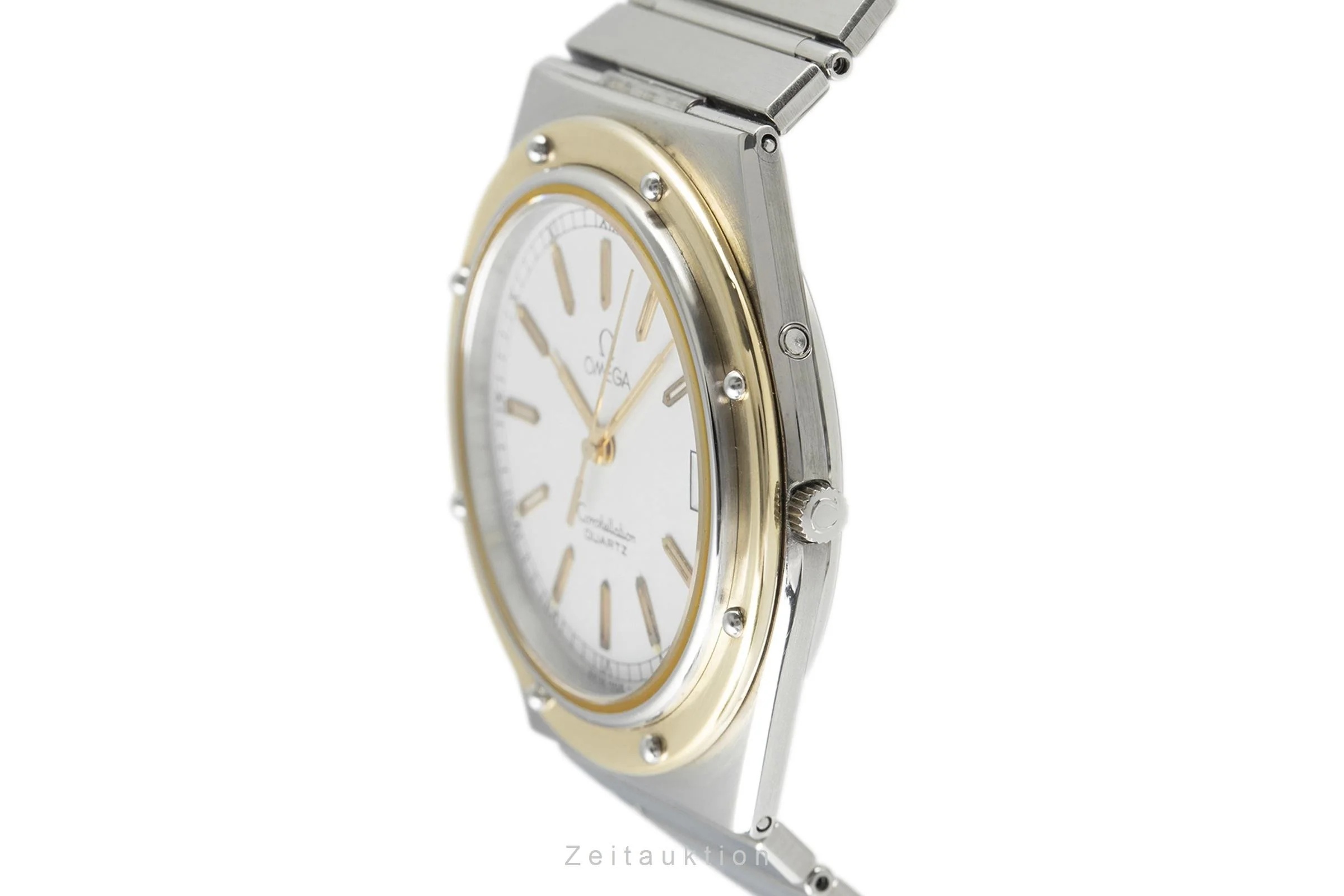 Omega Constellation steel / gold quartz men's watch 196.0147, 396.0879  [2107945] - Image 6