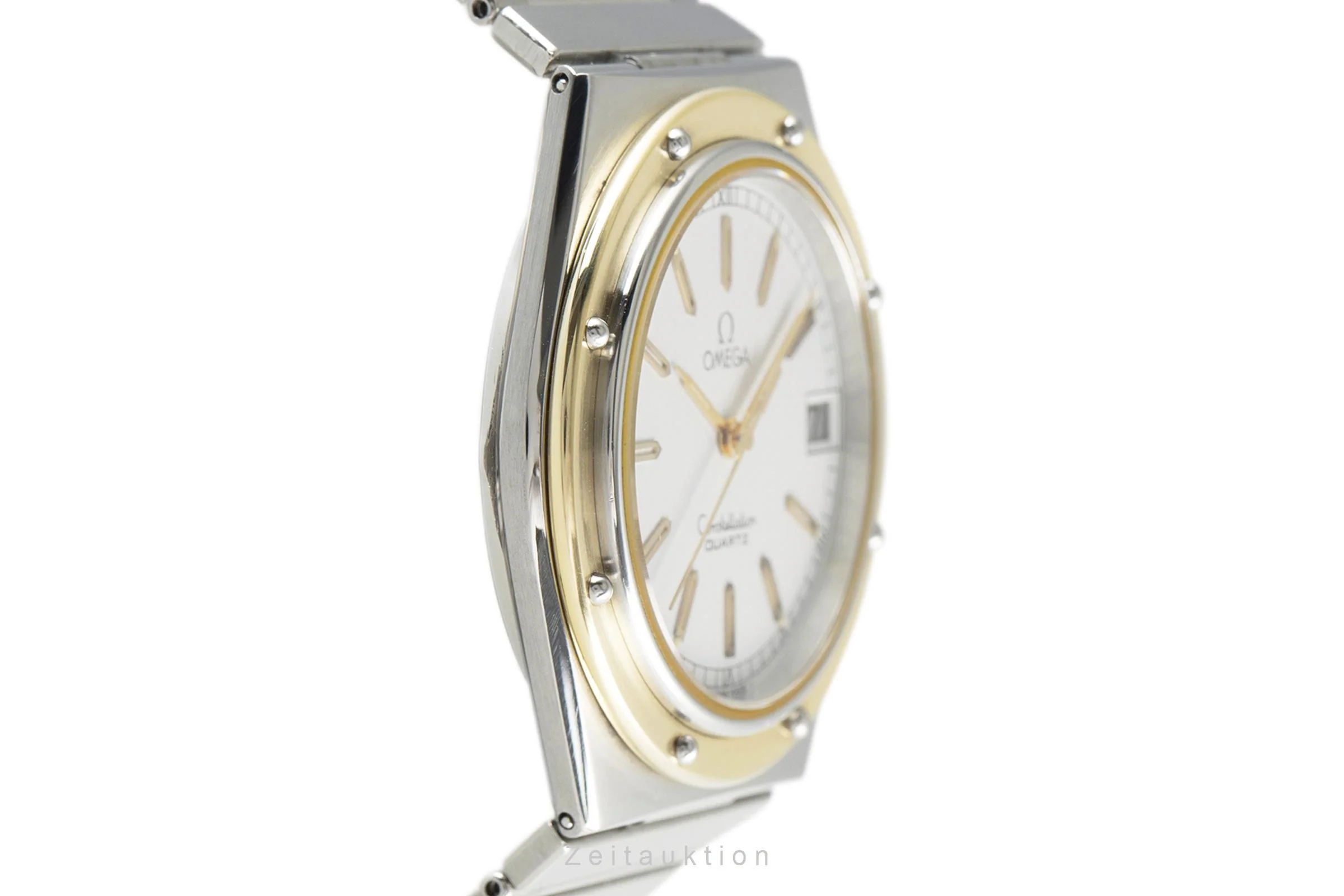 Omega Constellation steel / gold quartz men's watch 196.0147, 396.0879  [2107945] - Image 7