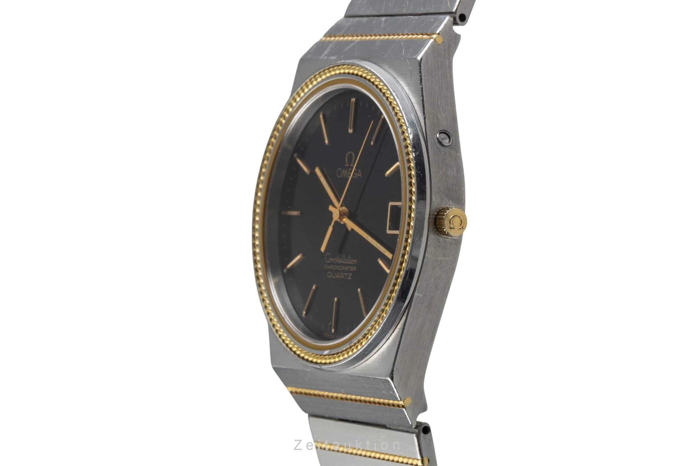 Omega Constellation steel / gold quartz men's watch 198.0129   398.0858 Vintage  [2405553] - Image 6
