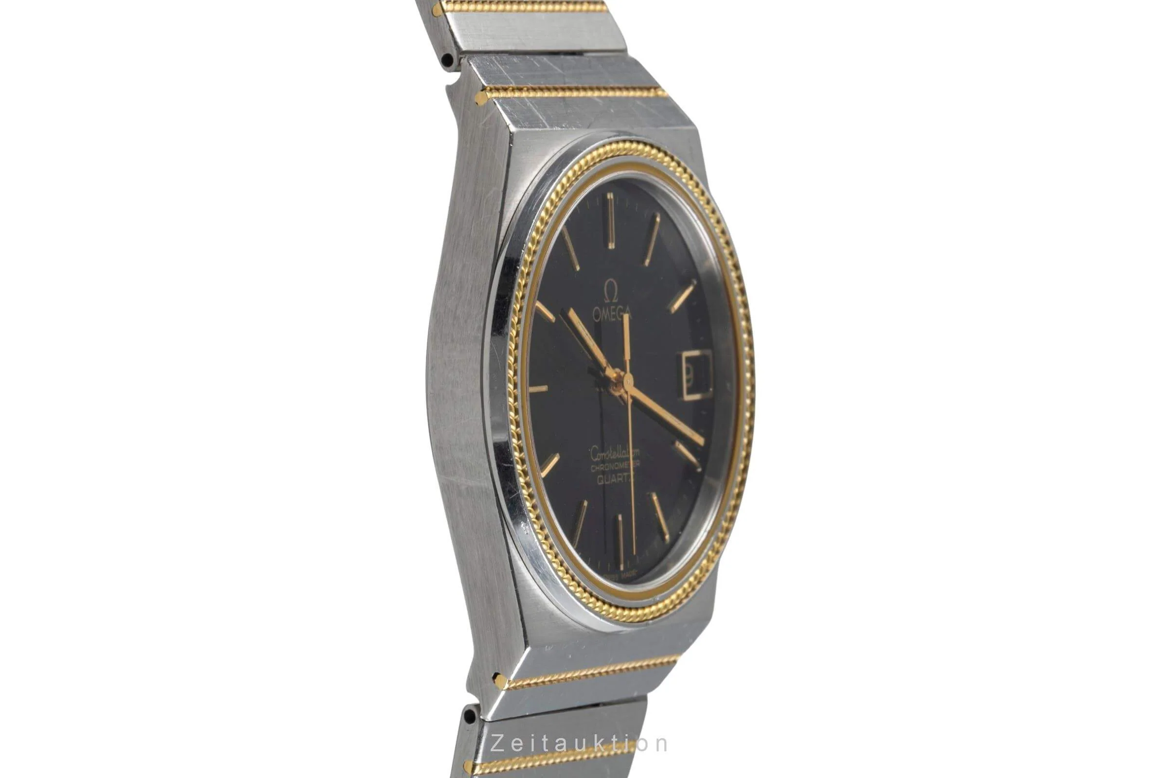 Omega Constellation steel / gold quartz men's watch 198.0129   398.0858 Vintage  [2405553] - Image 7