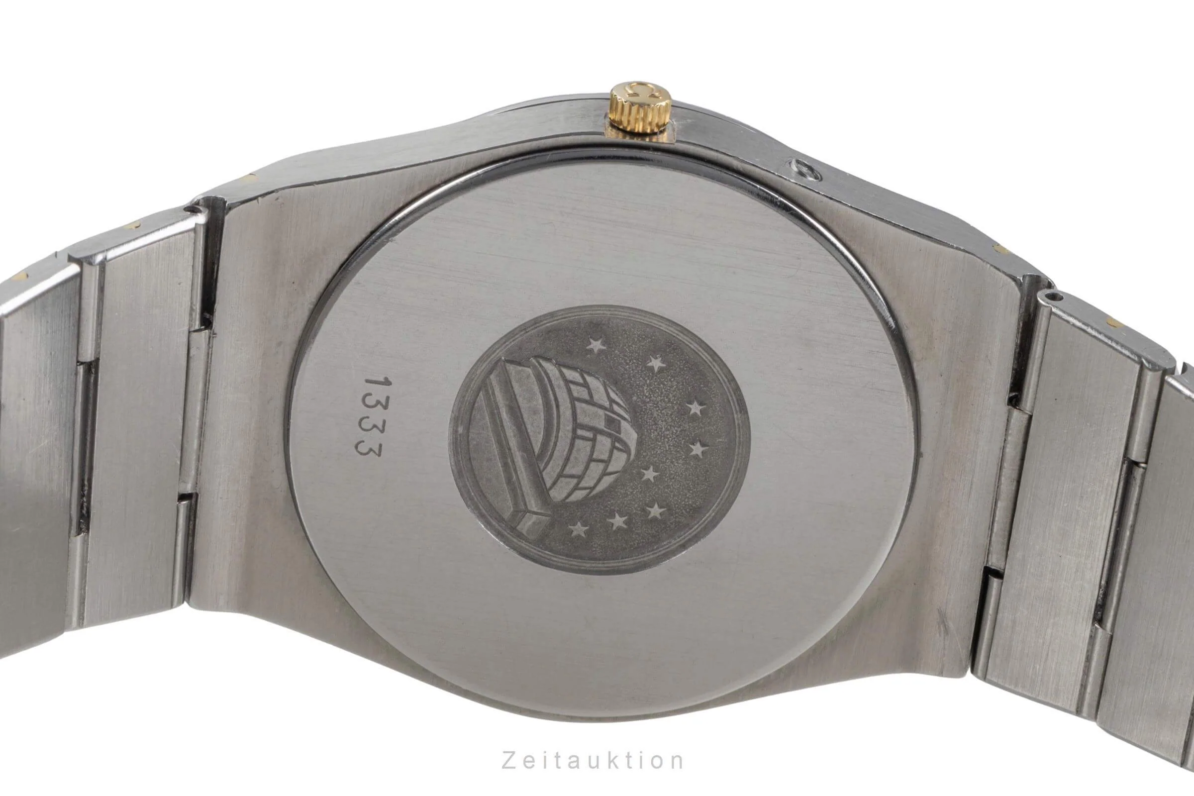 Omega Constellation steel / gold quartz men's watch 198.0129   398.0858 Vintage  [2405553] - Image 9