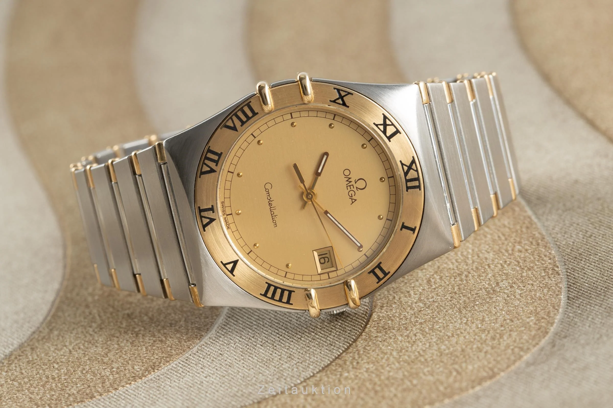 Omega Constellation steel / gold quartz men's watch 396.1070.1, 396.1080.1 LP: 4700EUR  [2109137] - Image 2