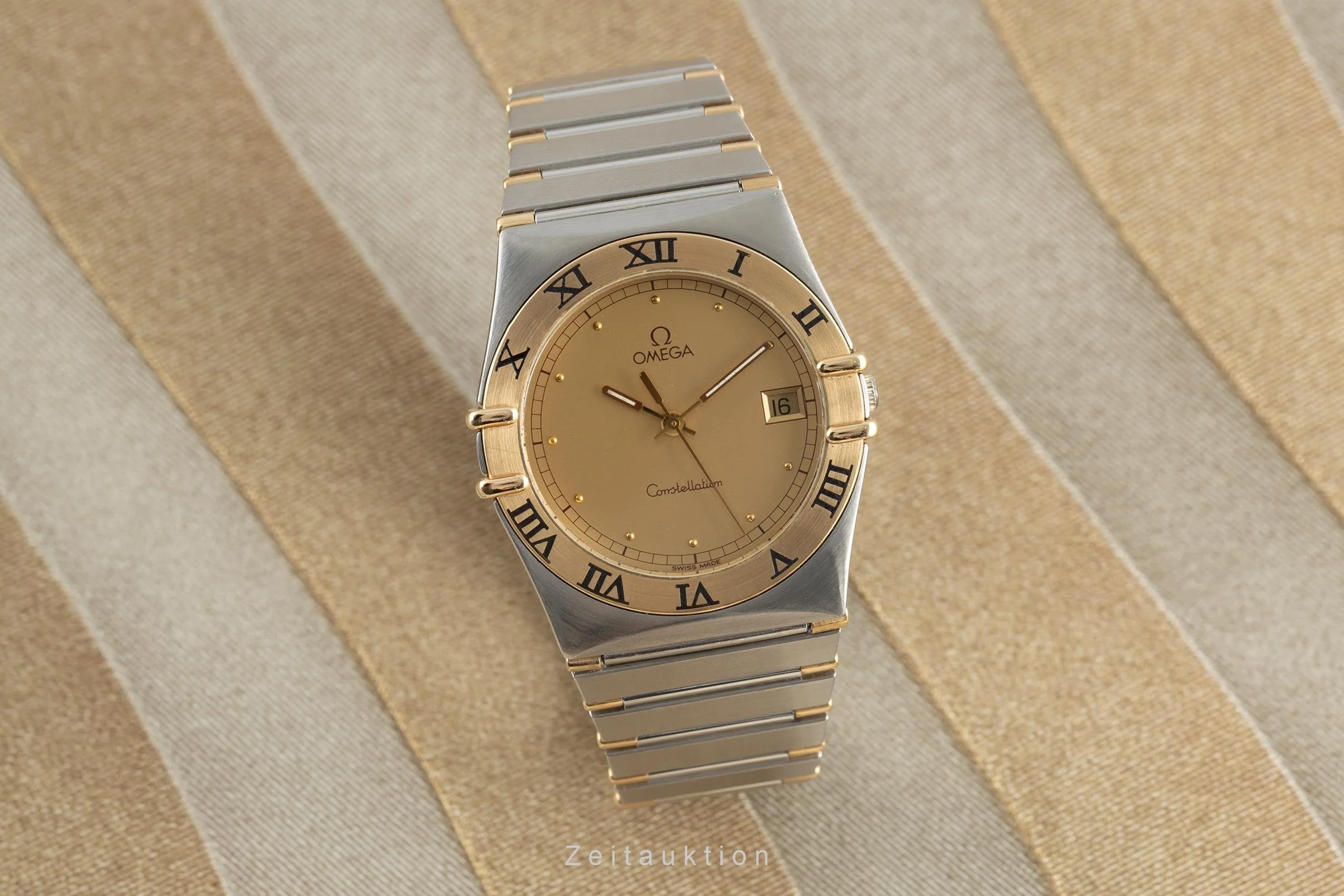 Omega Constellation steel / gold quartz men's watch 396.1070.1, 396.1080.1 LP: 4700EUR  [2109137] - Image 3