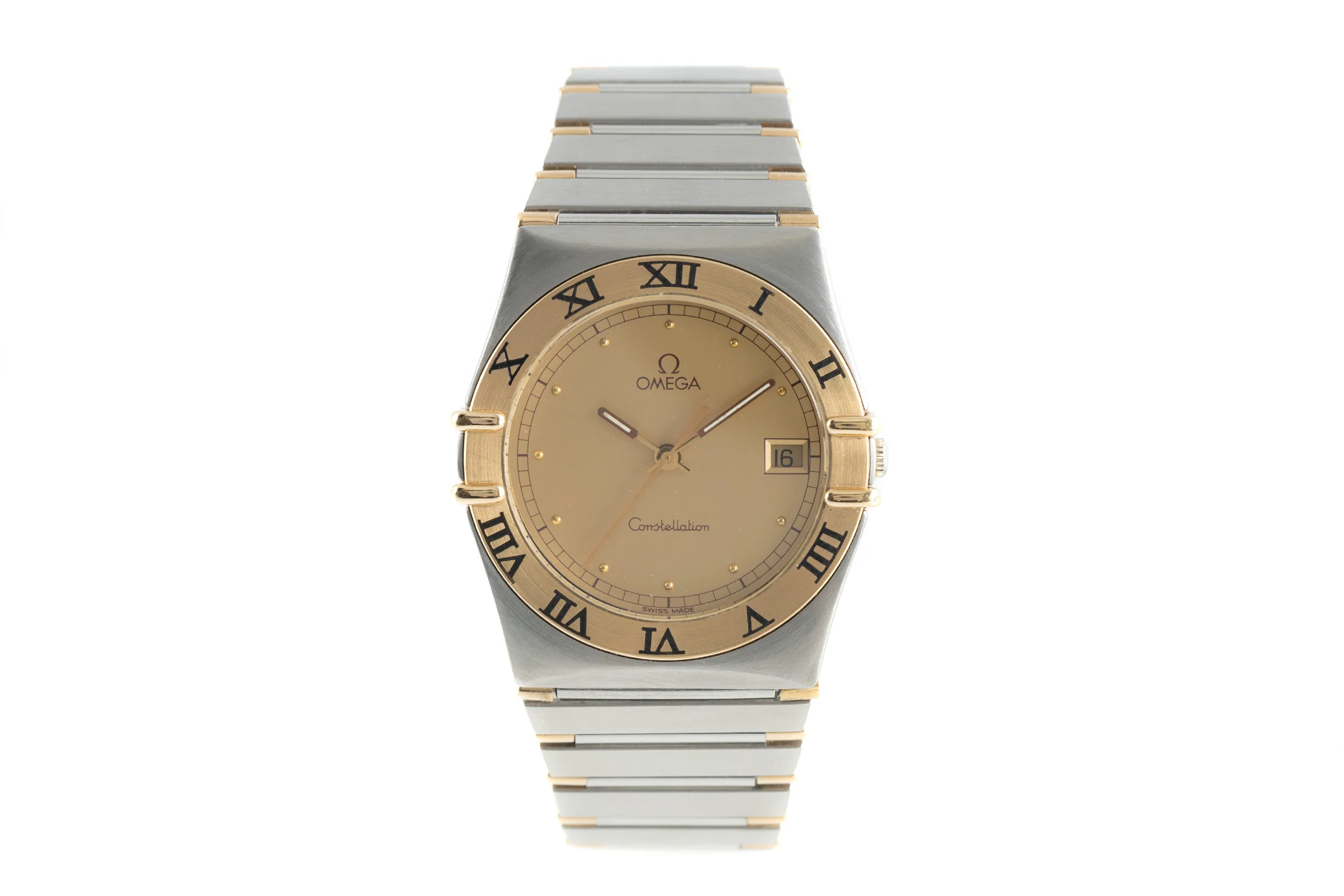 Omega Constellation steel / gold quartz men's watch 396.1070.1, 396.1080.1 LP: 4700EUR  [2109137] - Image 4