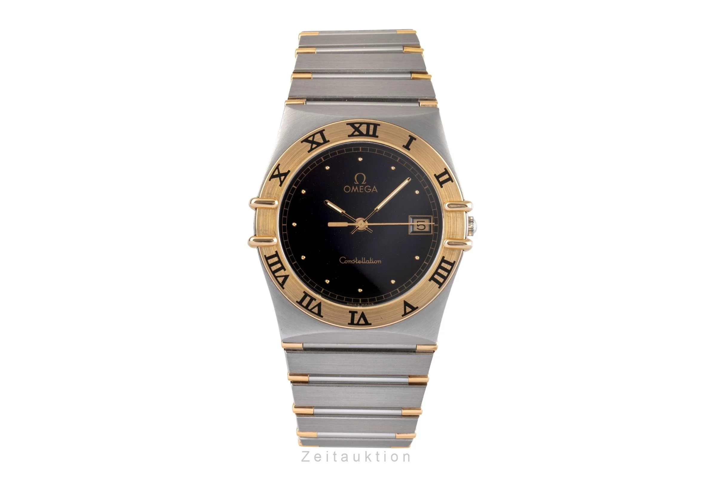 Omega Constellation steel / gold quartz men's watch 396.1070  [2502380] - Image 5