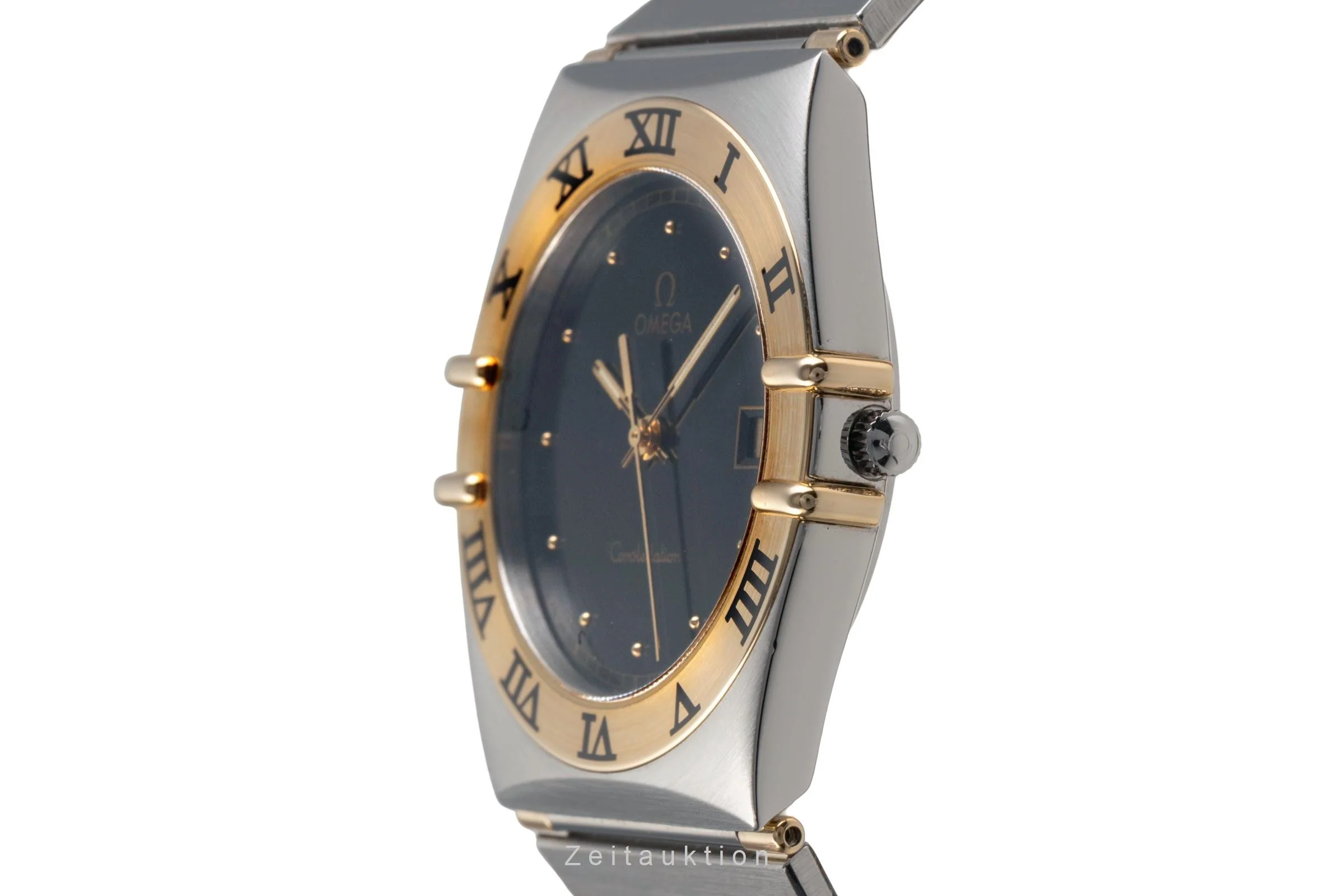 Omega Constellation steel / gold quartz men's watch 396.1070  [2502380] - Image 7