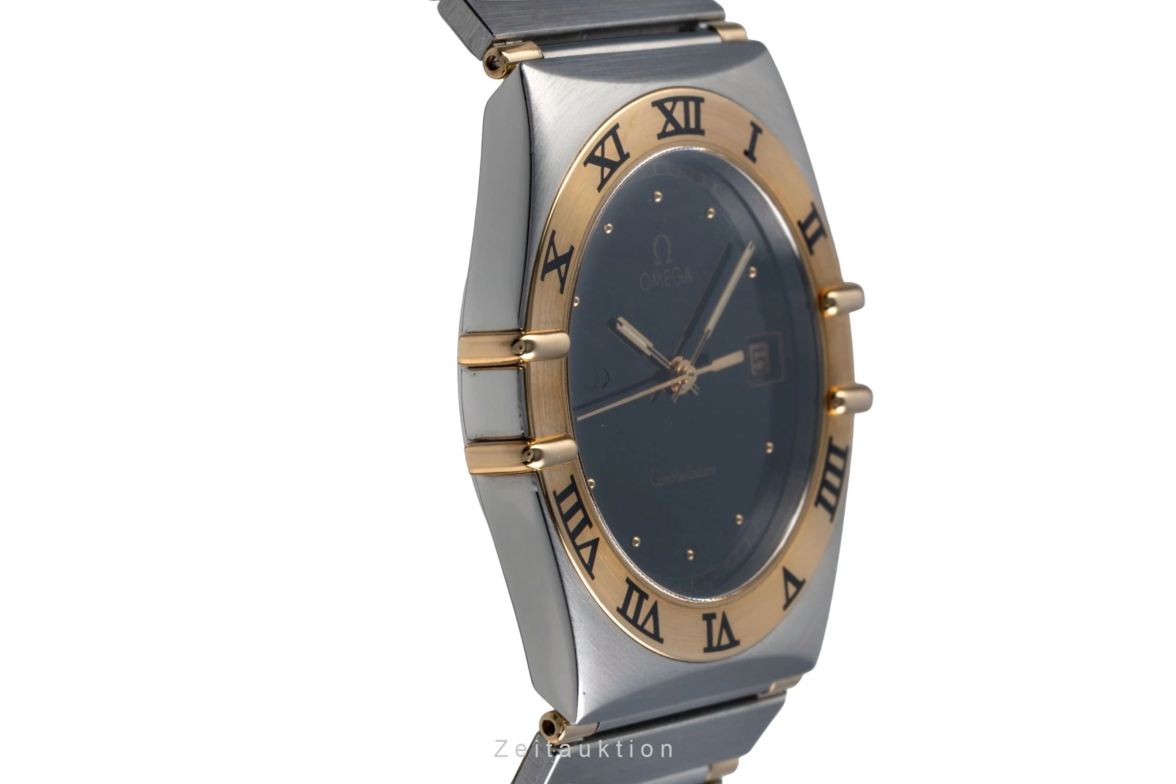 Omega Constellation steel / gold quartz men's watch 396.1070  [2502380] - Image 8