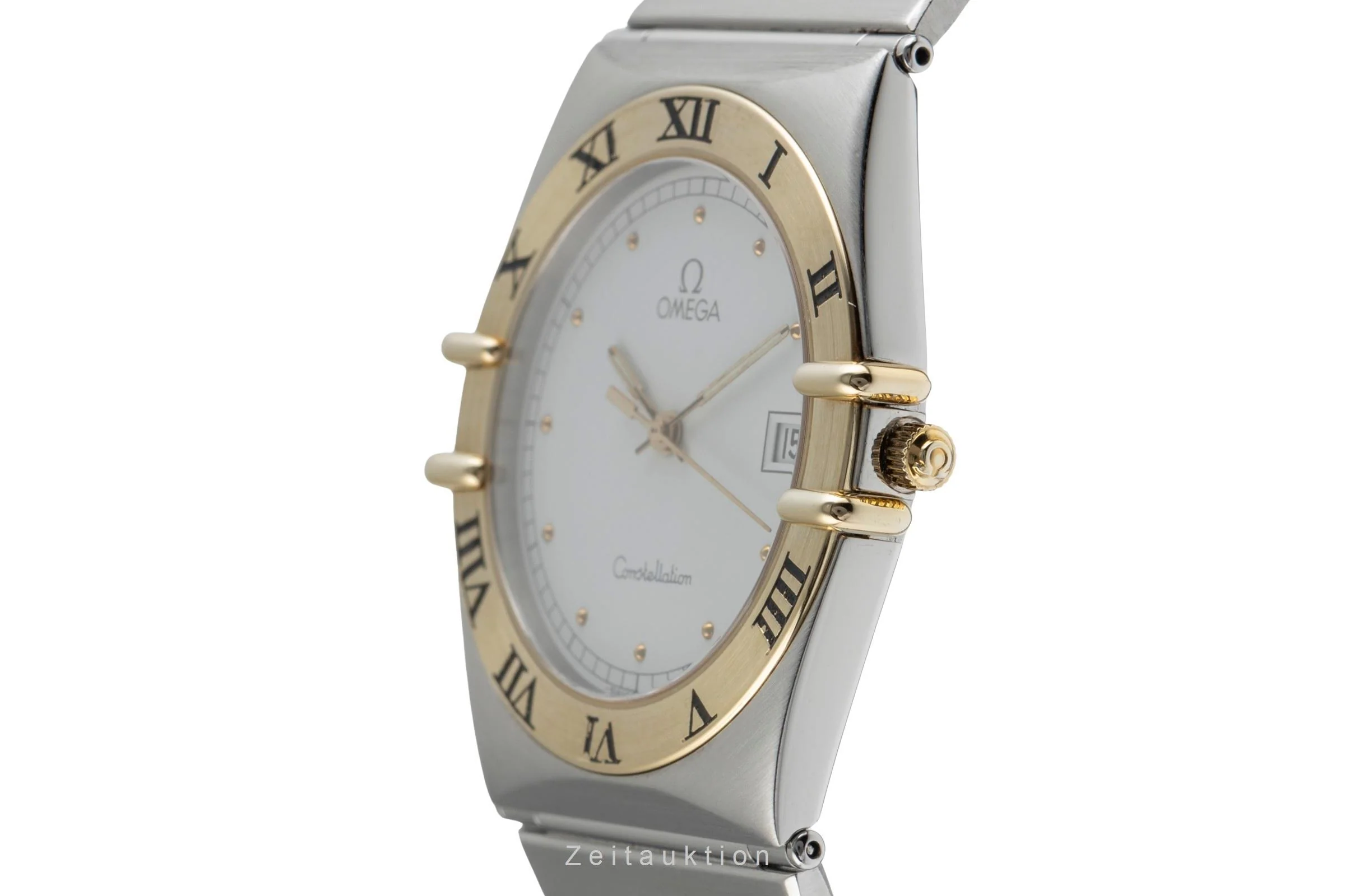 Omega Constellation steel / gold quartz men's watch 398.0876  [2503088] - Image 7