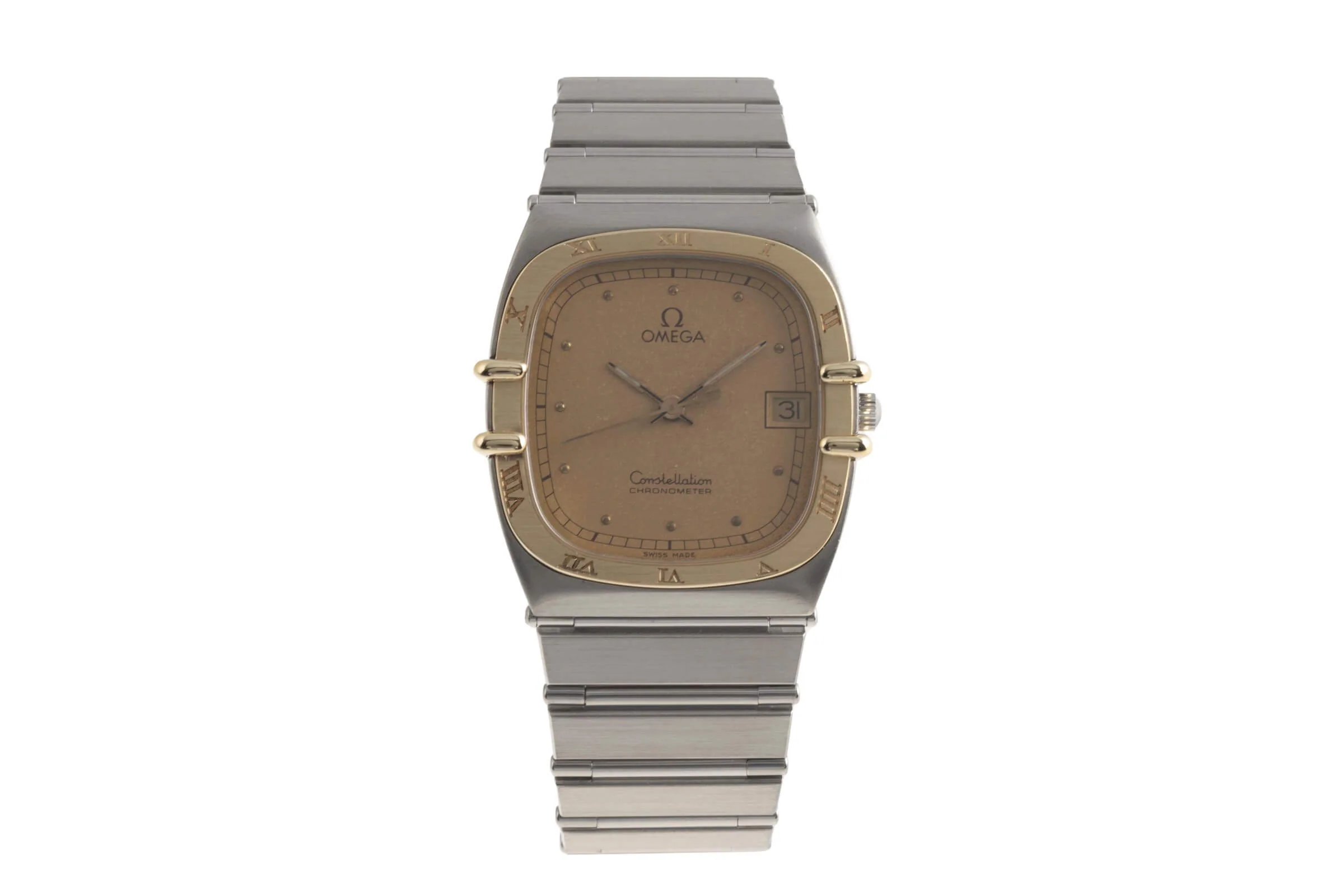 Omega Constellation steel / gold quartz men's watch 398.0877 Vintage  [2501402] - Image 5