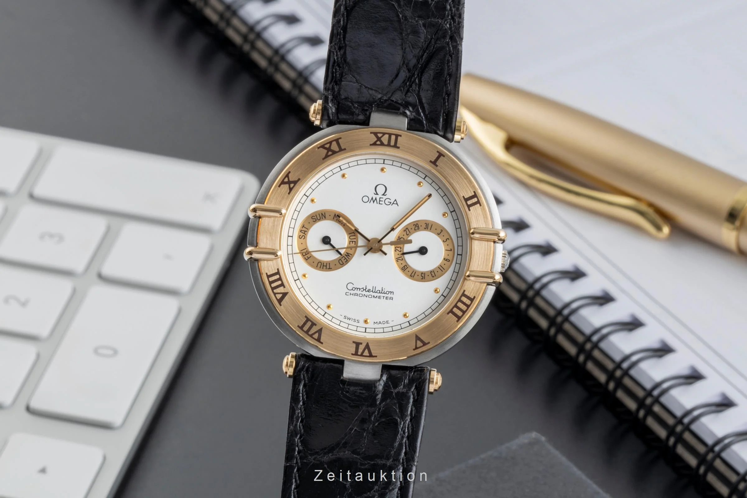 Omega Constellation steel / gold quartz unisex 198.0145 Vintage  [2505440] - Image 2