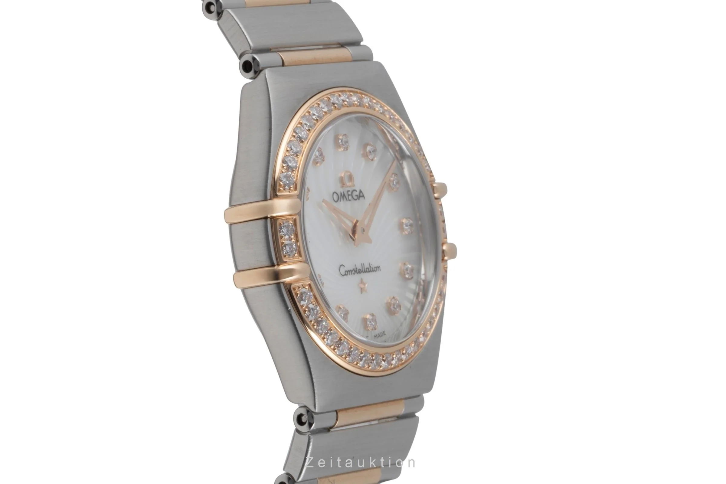 Omega Constellation steel / gold quartz women's watch 111.25.26.60.55.001 LP: 9900EUR  [2506703] - Image 8