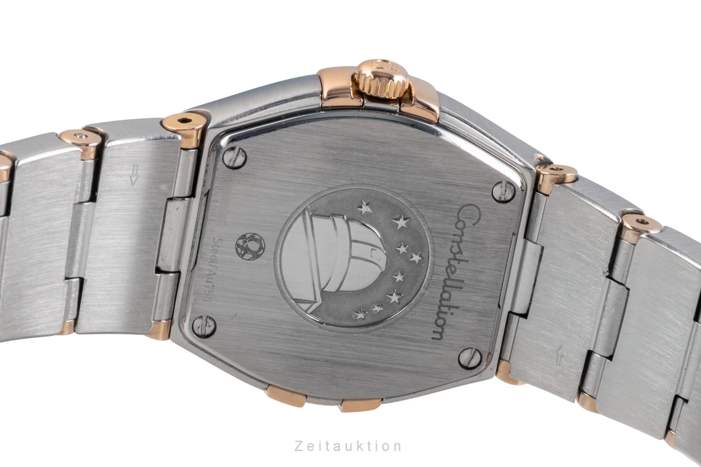 Omega Constellation steel / gold quartz women's watch 123.20.24.60.63.001  [2502823] - Image 13