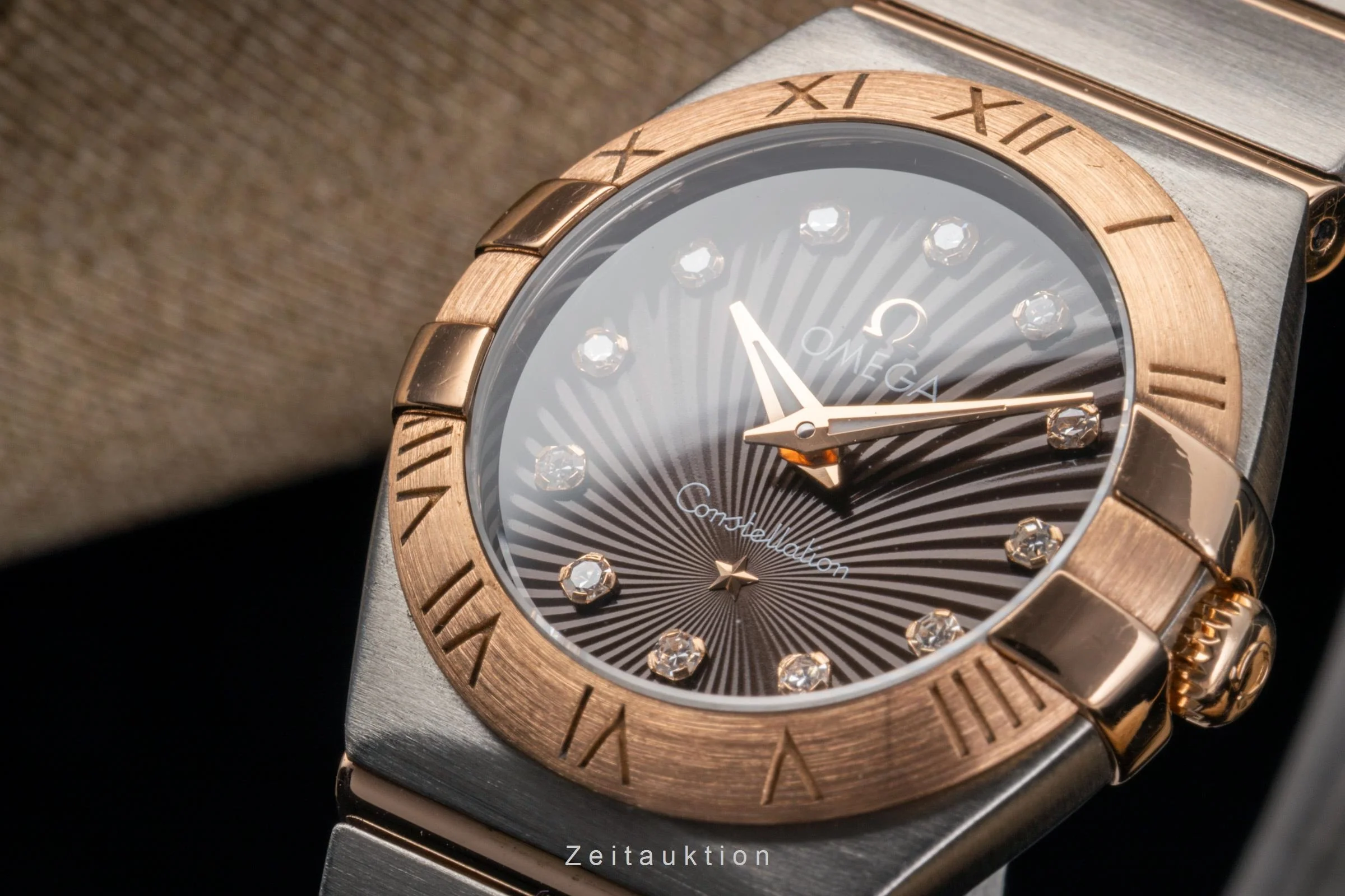 Omega Constellation steel / gold quartz women's watch 123.20.24.60.63.001  [2502823] - Image 15