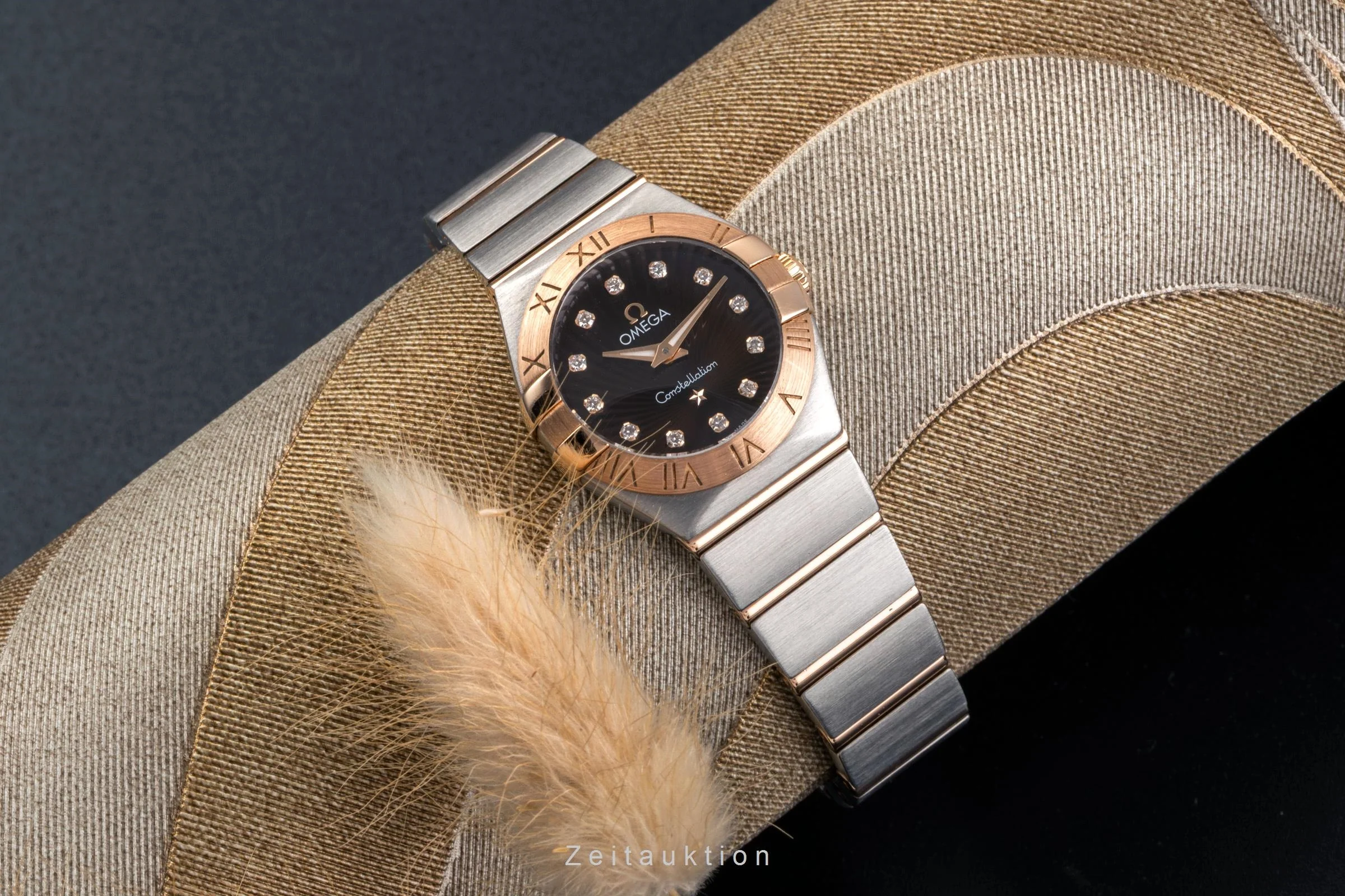 Omega Constellation steel / gold quartz women's watch 123.20.24.60.63.001  [2502823] - Image 16
