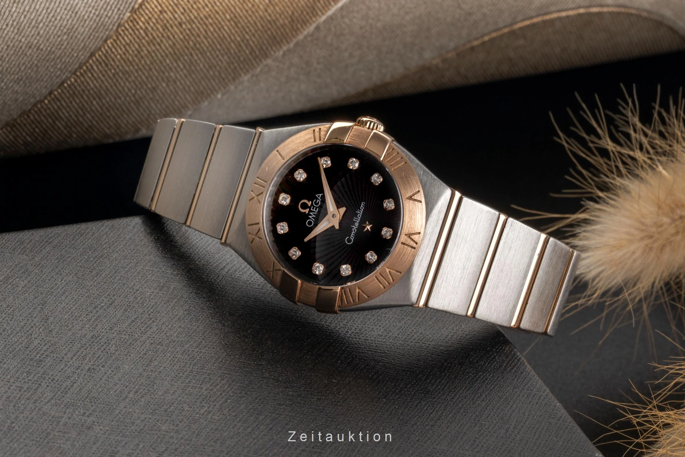 Omega Constellation steel / gold quartz women's watch 123.20.24.60.63.001  [2502823] - Image 3