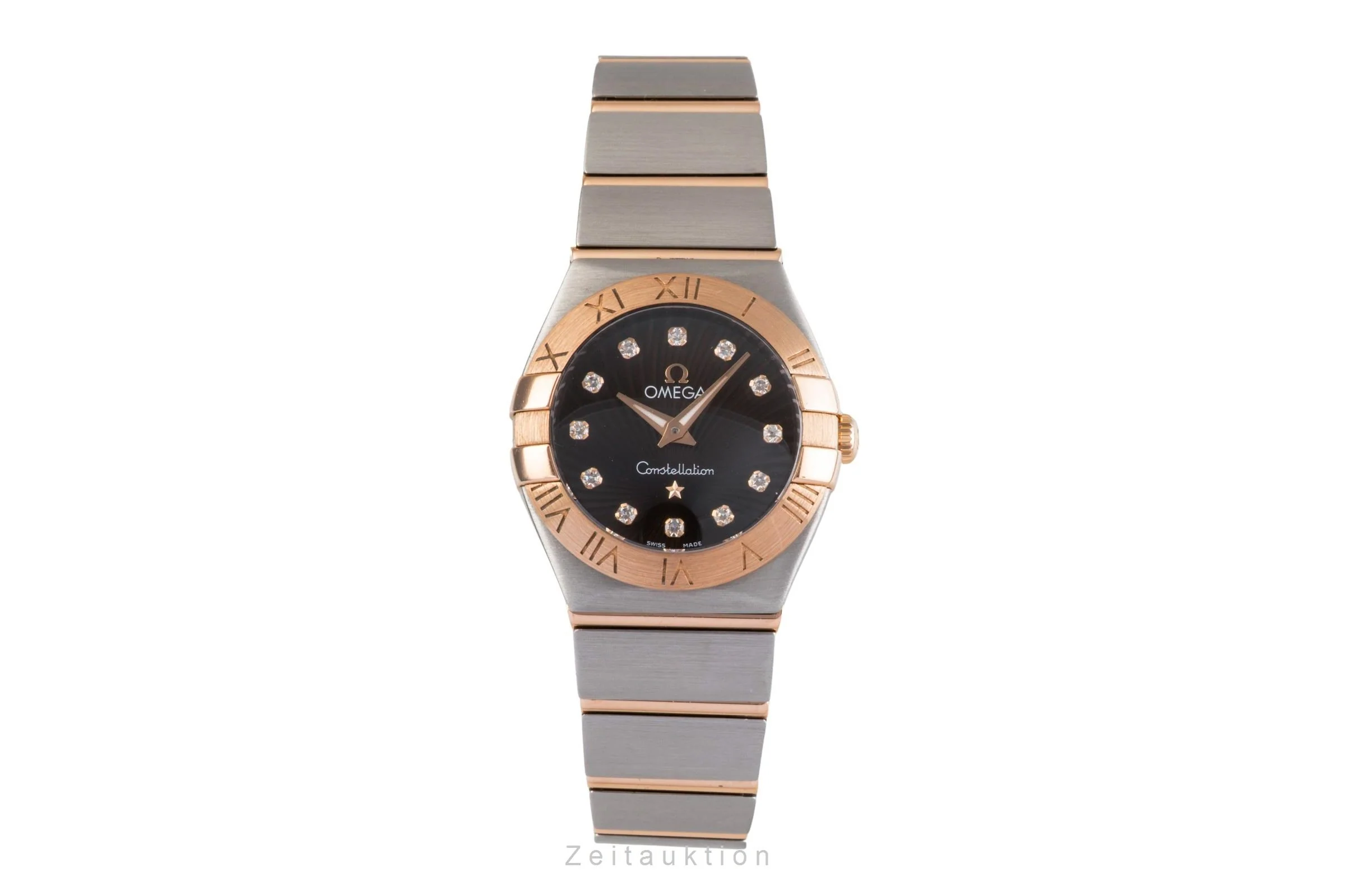 Omega Constellation steel / gold quartz women's watch 123.20.24.60.63.001  [2502823] - Image 5