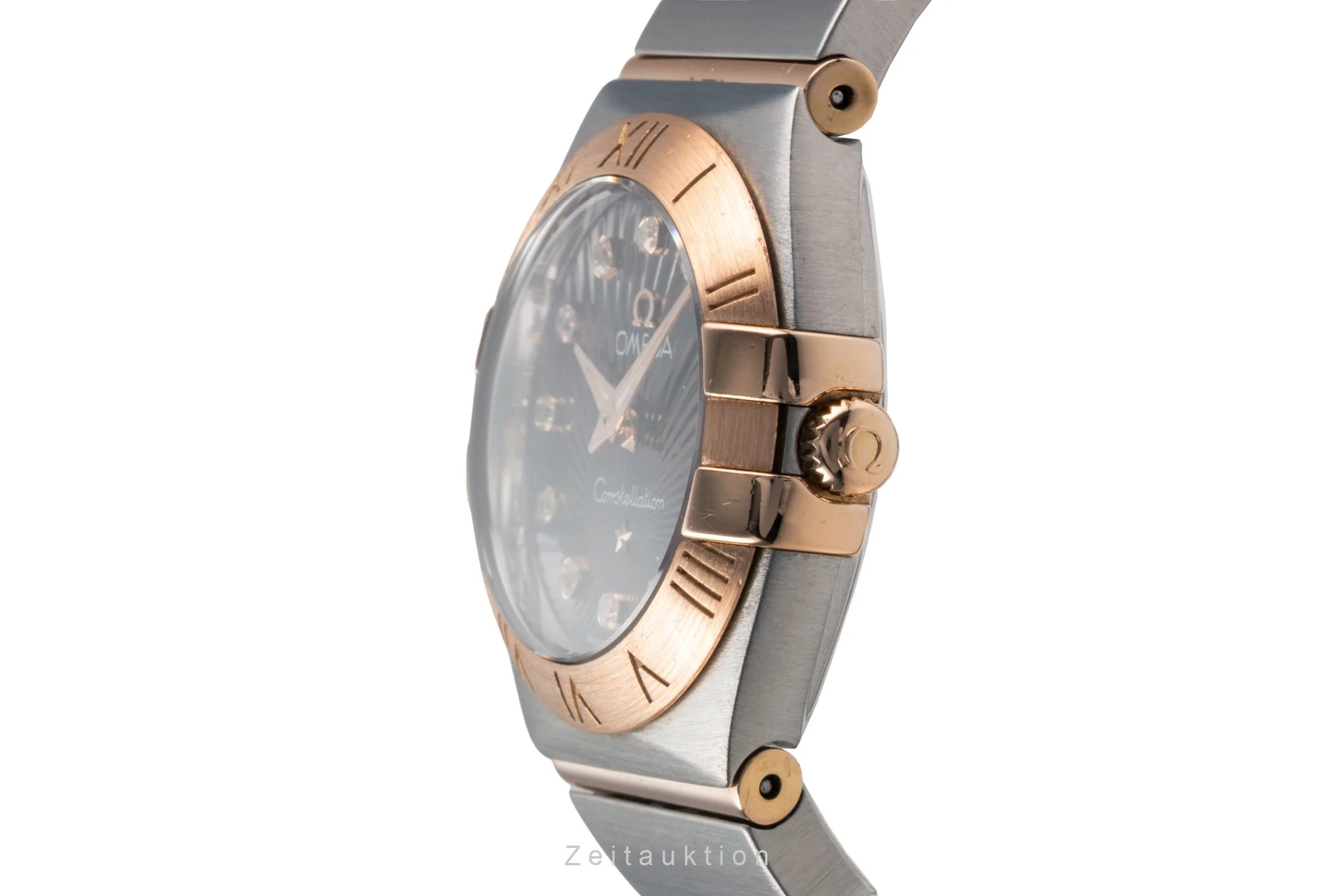 Omega Constellation steel / gold quartz women's watch 123.20.24.60.63.001  [2502823] - Image 7