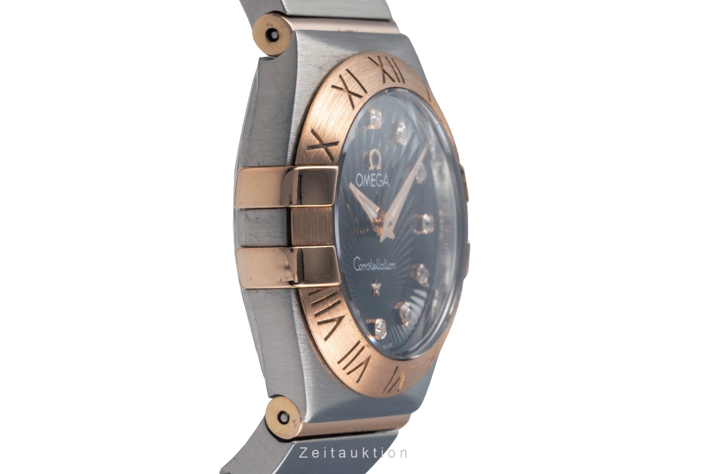 Omega Constellation steel / gold quartz women's watch 123.20.24.60.63.001  [2502823] - Image 8