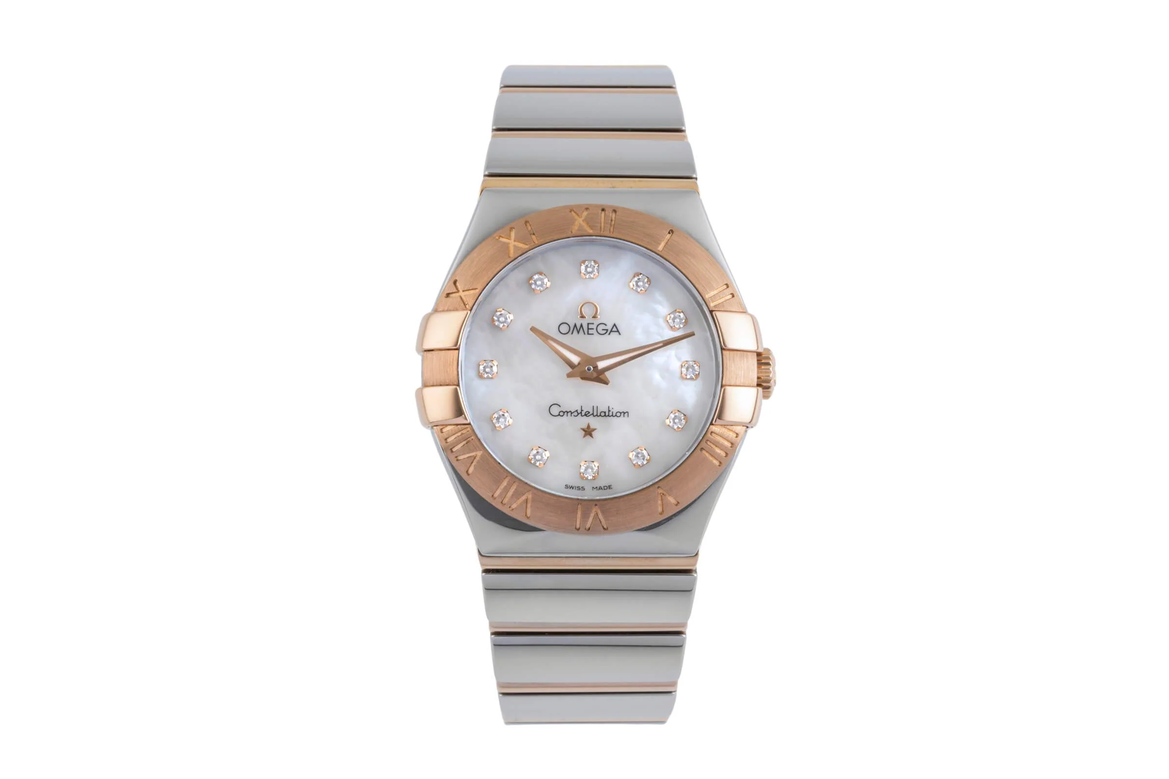Omega Constellation steel / gold quartz women's watch 123.20.27.60.55.003 LP: 7200EUR  [2501182] - Image 5